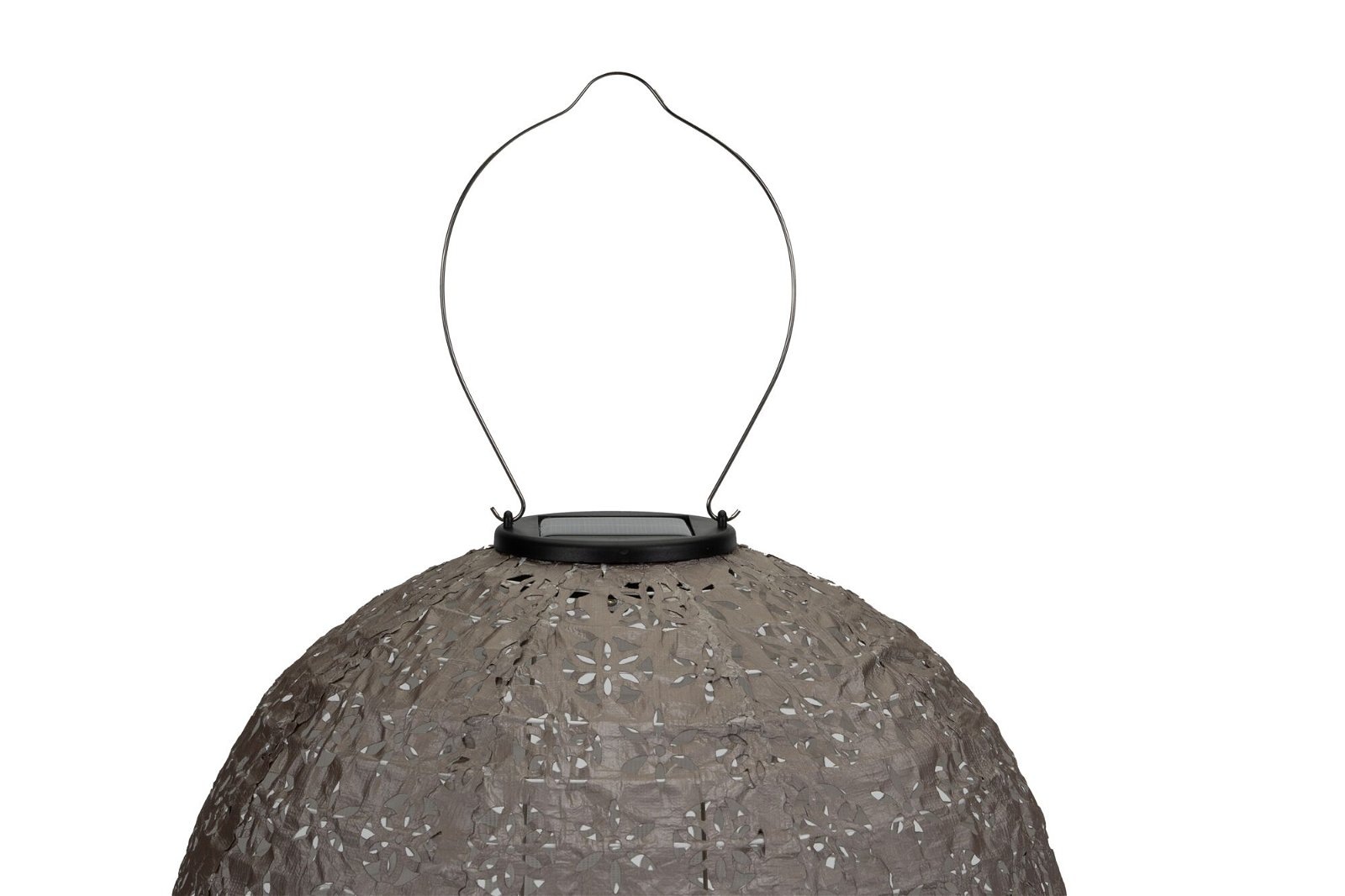 Pauleen LED Solarleuchte »Sunshine Dreamer Lampion Solar taupe Tyvek Vlies«, 1 flammig, Laterne