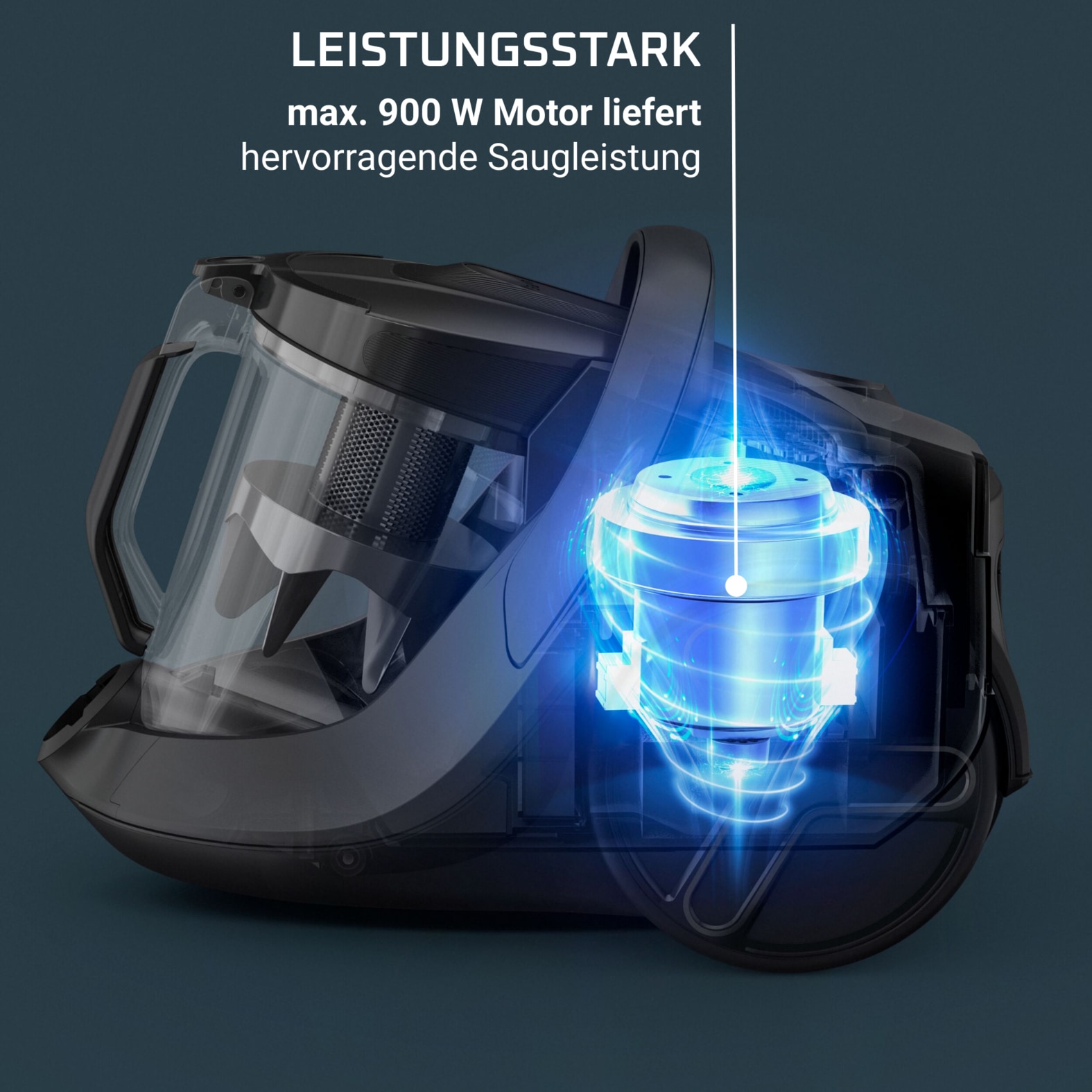 Rowenta Bodenstaubsauger »Green Force Cyclonic Max, beutellos mit XXL Fassungsvermögen, kompakt«, 750 W, beutellos, ECO-Design, sehr leise mit nur 73 dB(A), 99,98% Filtration, RO7B12