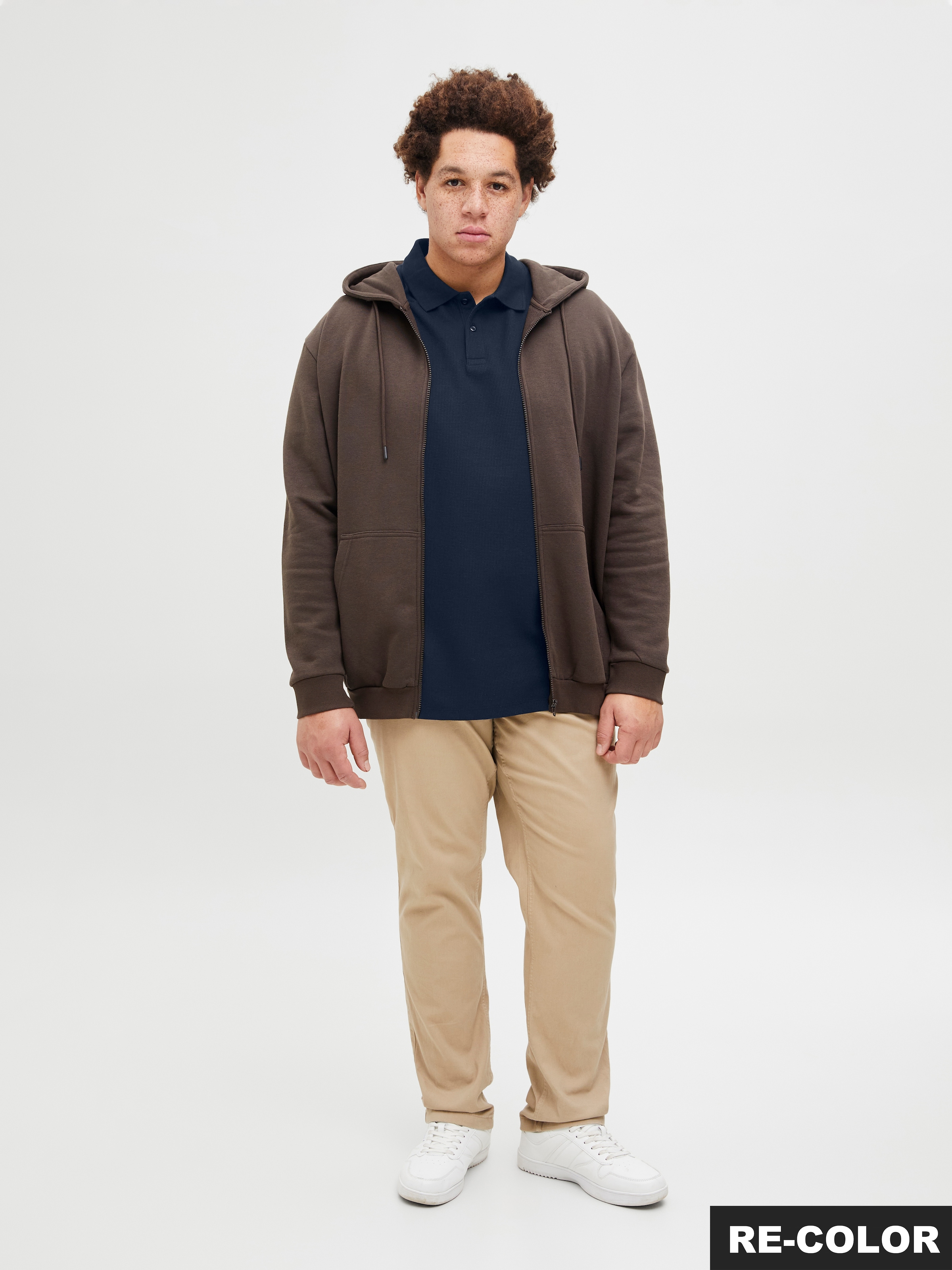 Jack & Jones PlusSize Poloshirt »JJEAUSTIN POLO SS NOOS PLS«