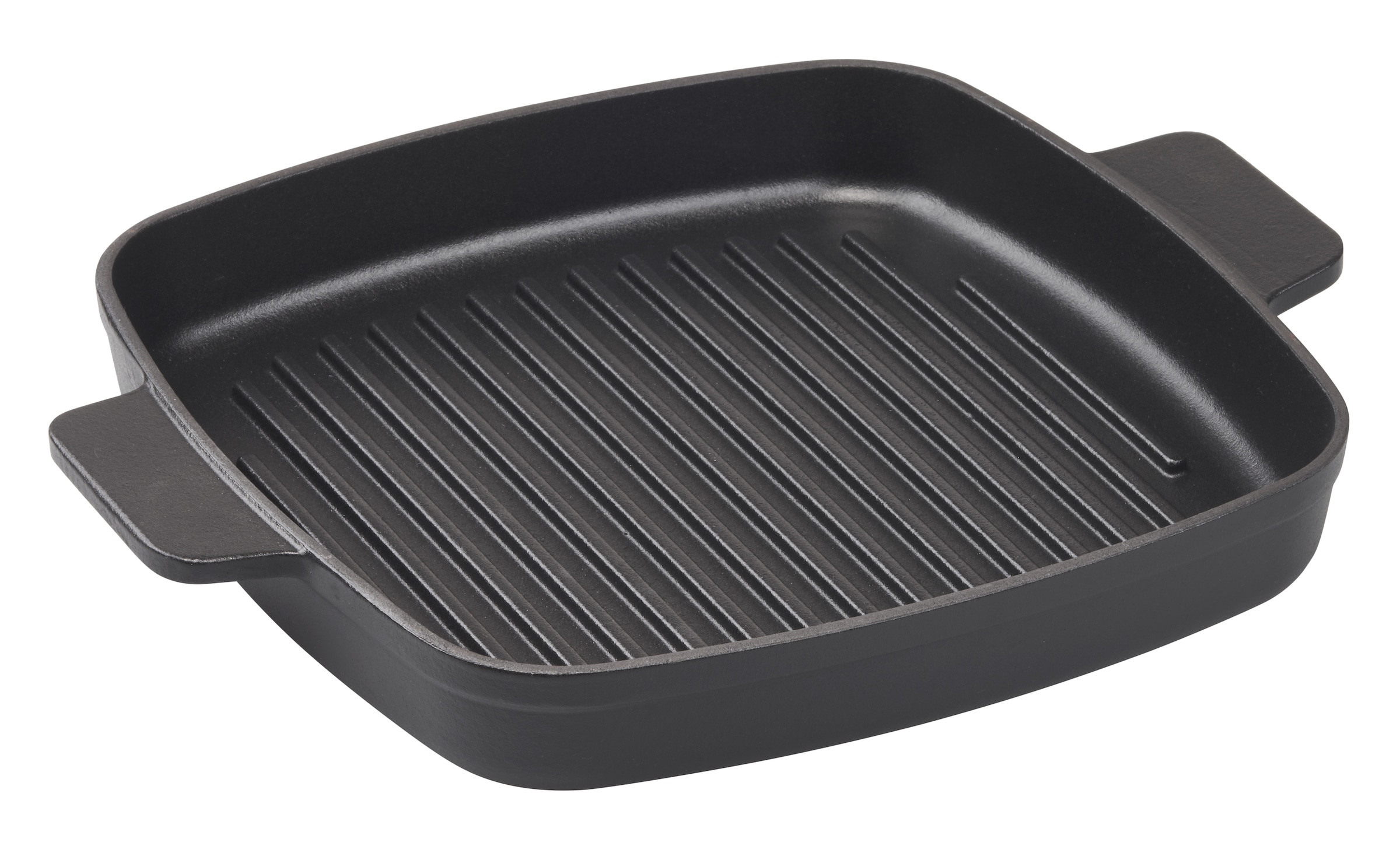 Hanseatic Grillpfanne »hanseatic« Gusseisen 2 Stk. tlg. inkl. Steakpresse und Griffschutz für Induktion