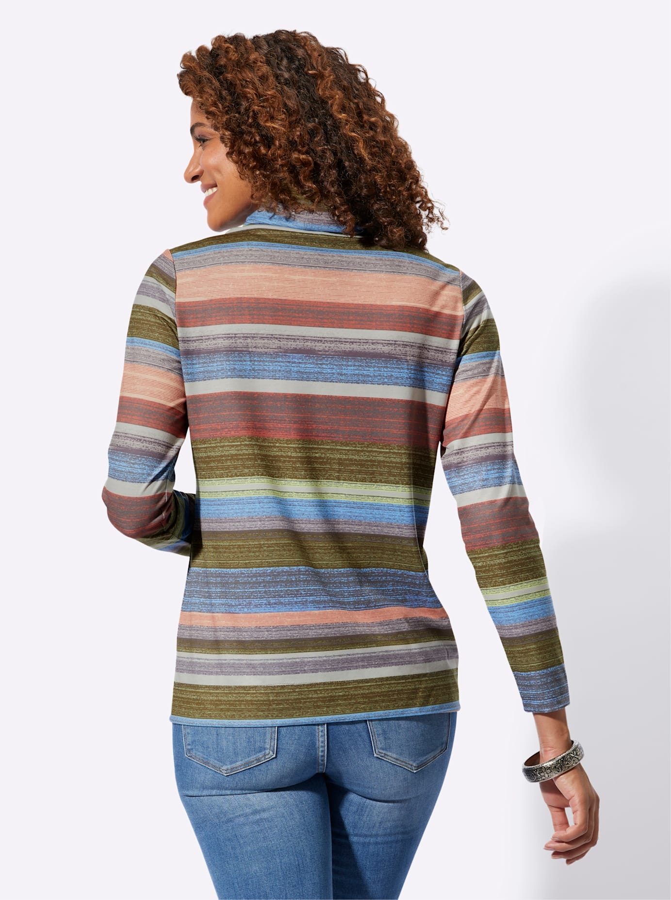 Casual Looks Rollkragenshirt »Rollkragen-Shirt«, (1 tlg.)