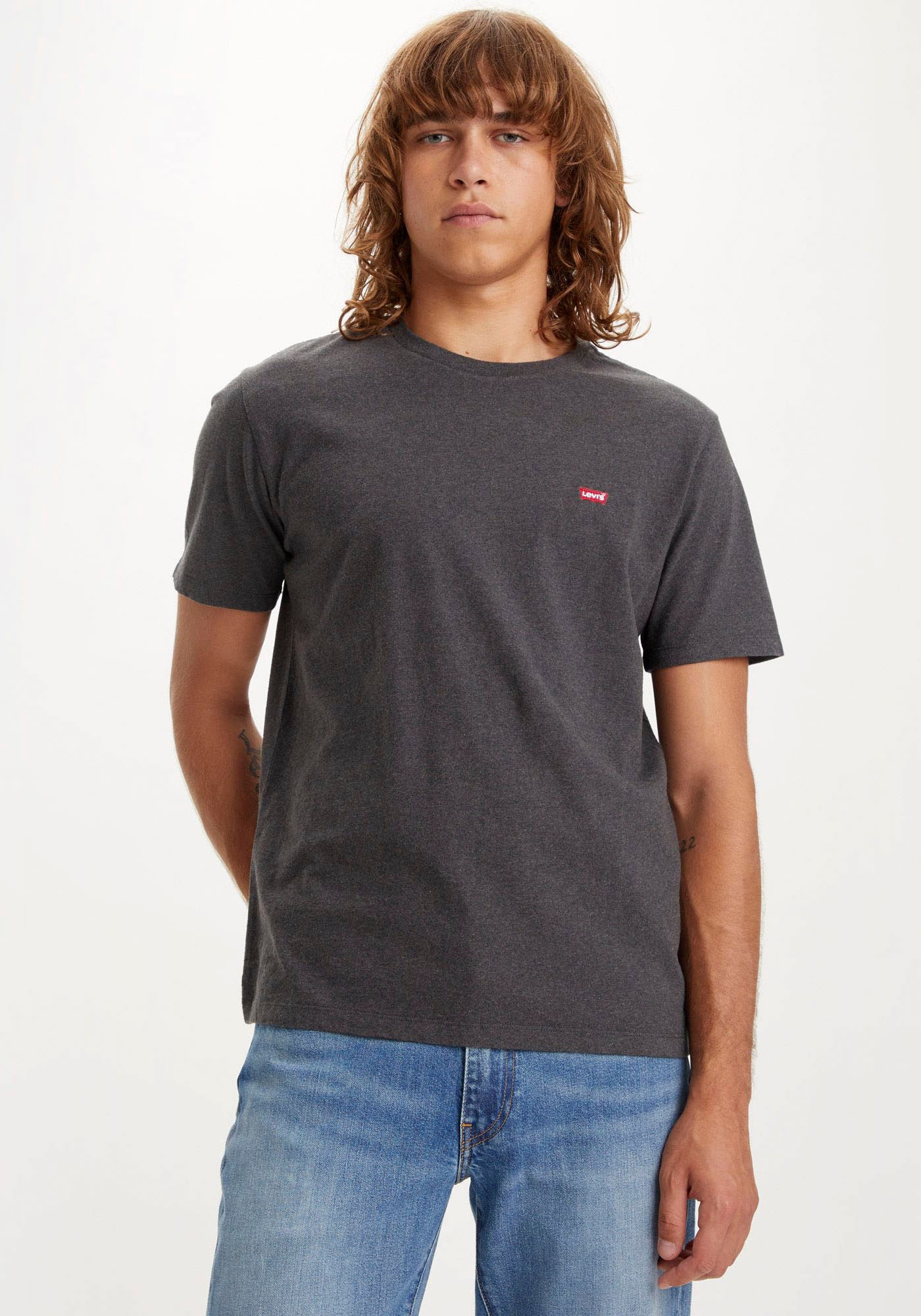 Levi's® T-Shirt »ORIGINAL HM TEE« mit Logo Print