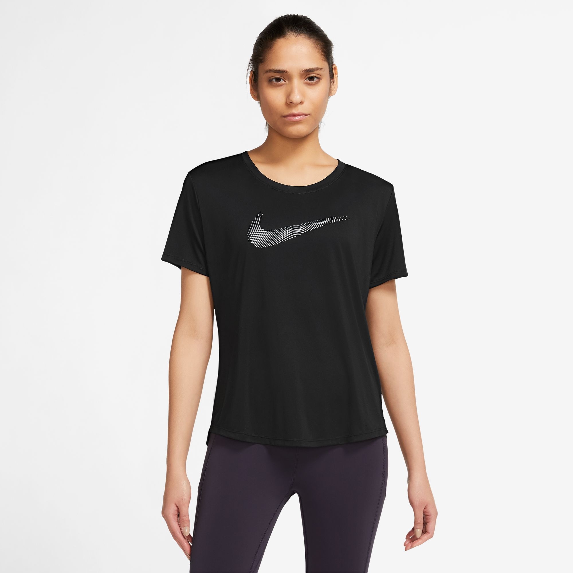 ♕ TOP« Laufshirt SHORT-SLEEVE SWOOSH WOMEN\'S bei RUNNING »DRI-FIT Nike
