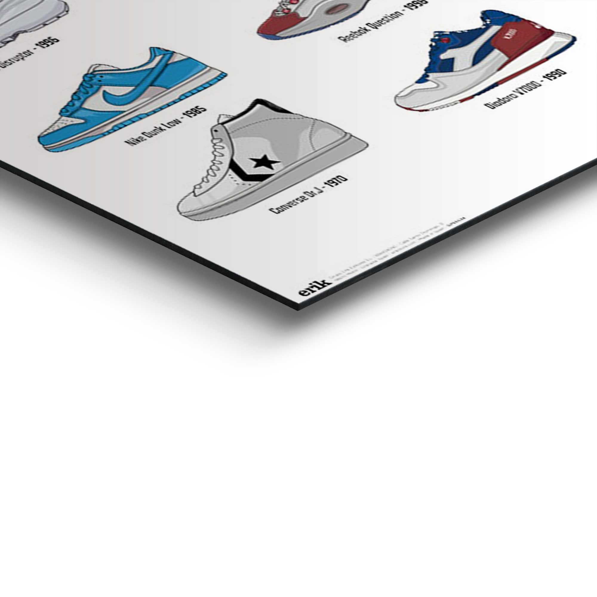 Reinders! Deco-Panel »Sneaker-Kollektion« Hobbyraum - Mehrfarbig - MDF - Fashion - 60x90 cm