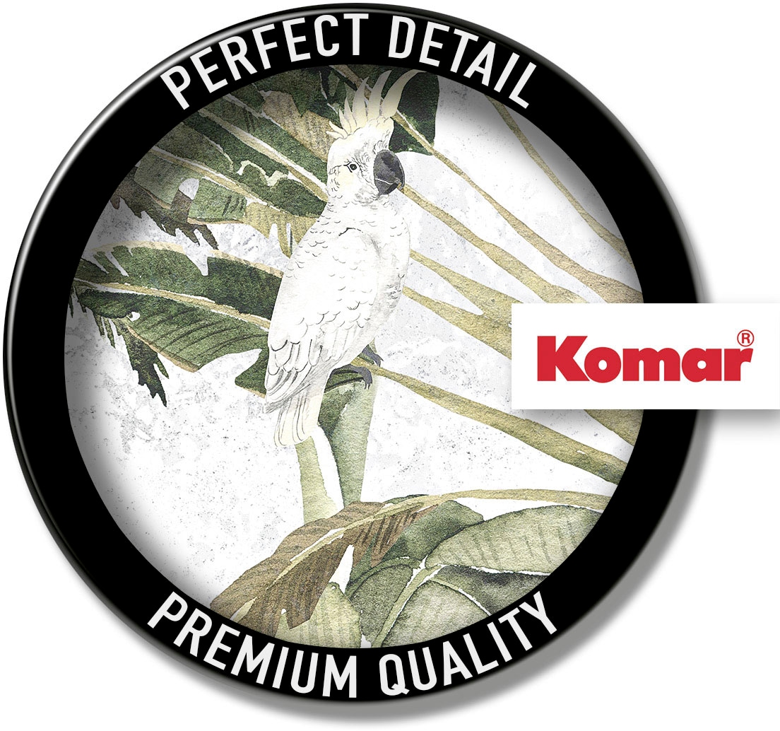 Komar Bild »Oiseau Cacadoo« Natur 1 Stk. tlg. Wandbild zur Dekoration - ohne Rahmen