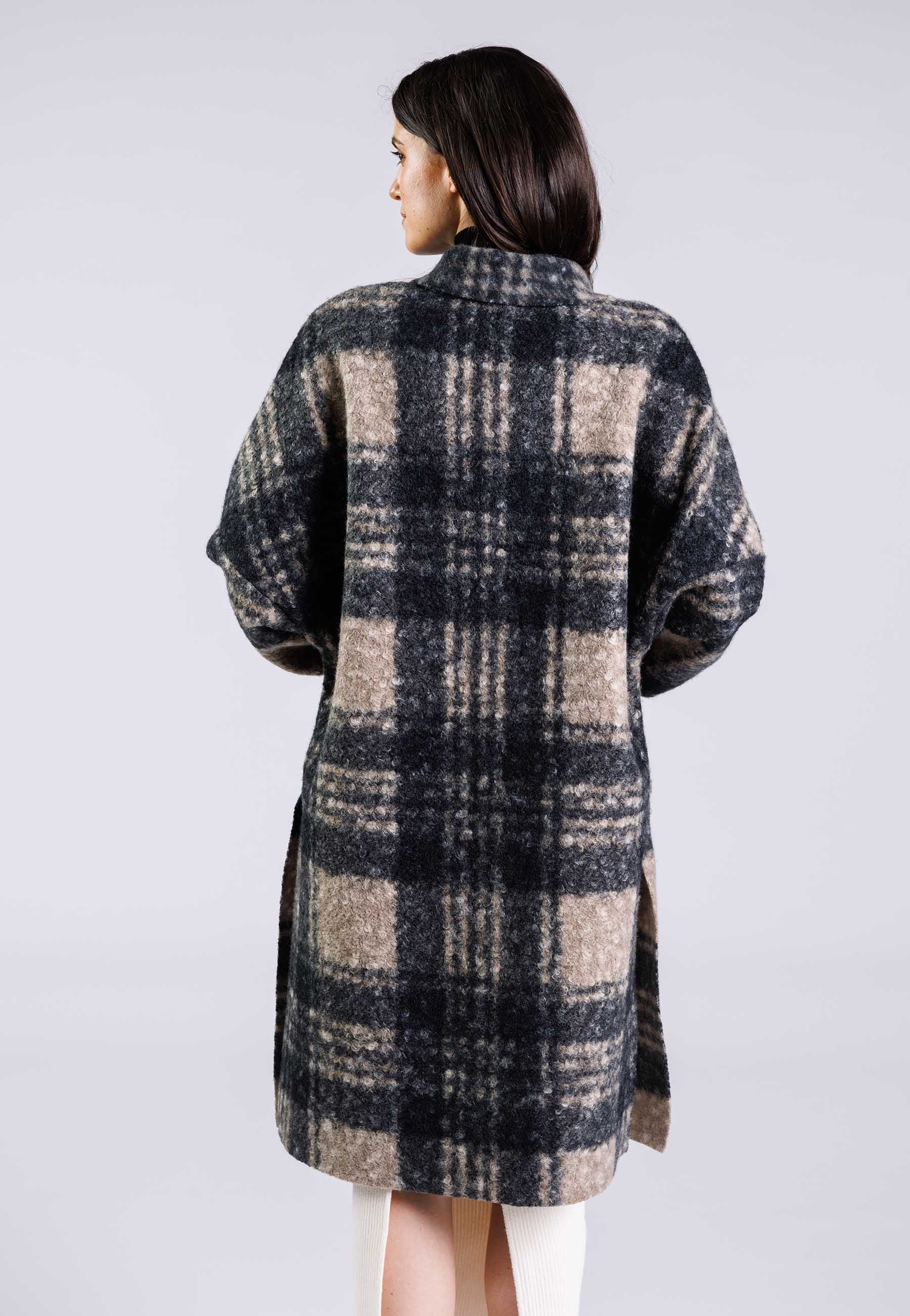 Freaky Nation Langmantel »Check Girl-FN«