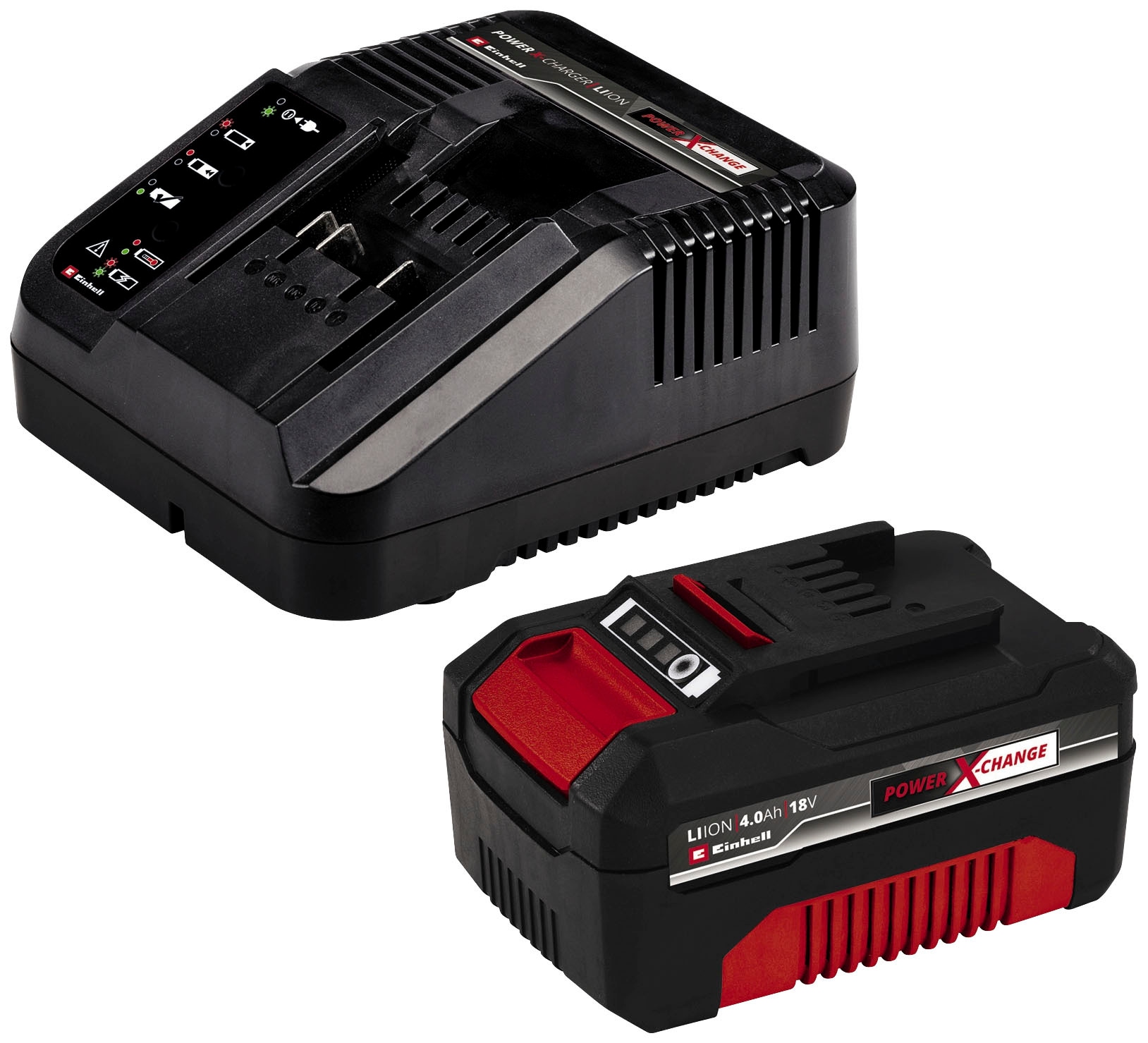 Einhell Akku-Kettensäge »Einhell Power X-Change Akku-Kettensäge FORTEXXA 18/30 (1x 4,0Ah)« Set, 6 tlg. Einhell Power X‐Change Akku-System