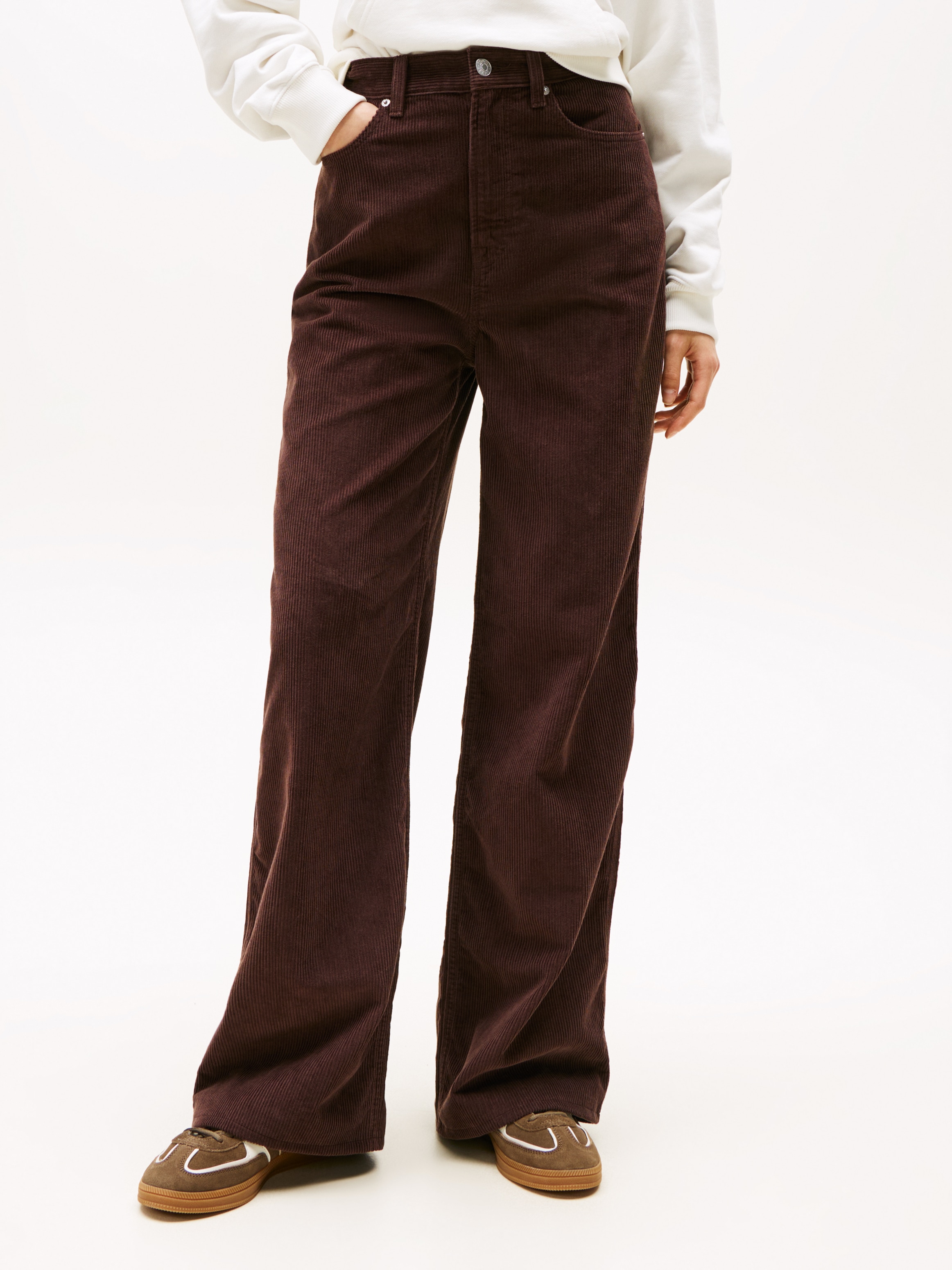 Tommy Jeans Cordhose »TJW CLAIRE HR WIDE CORD«
