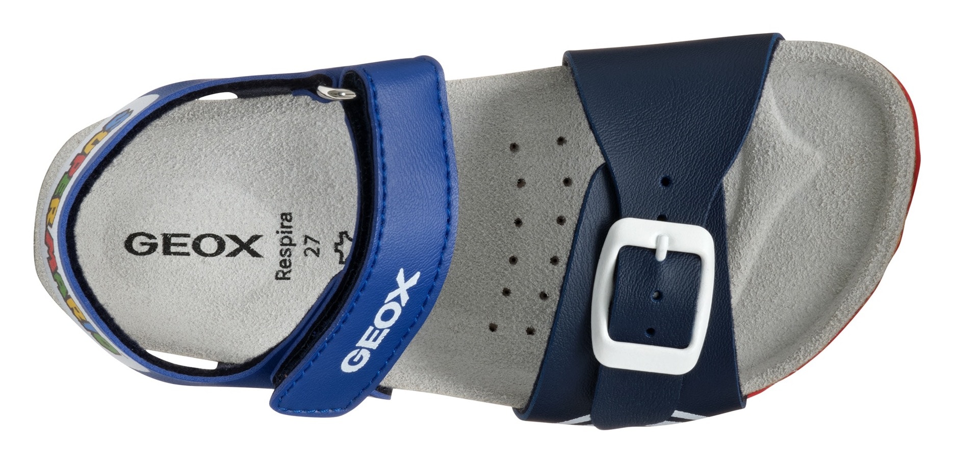 Geox Sandale »J GHITA BOY«  , Klettschuh, Sommerschuh mit Super Mario Motiv und Logo