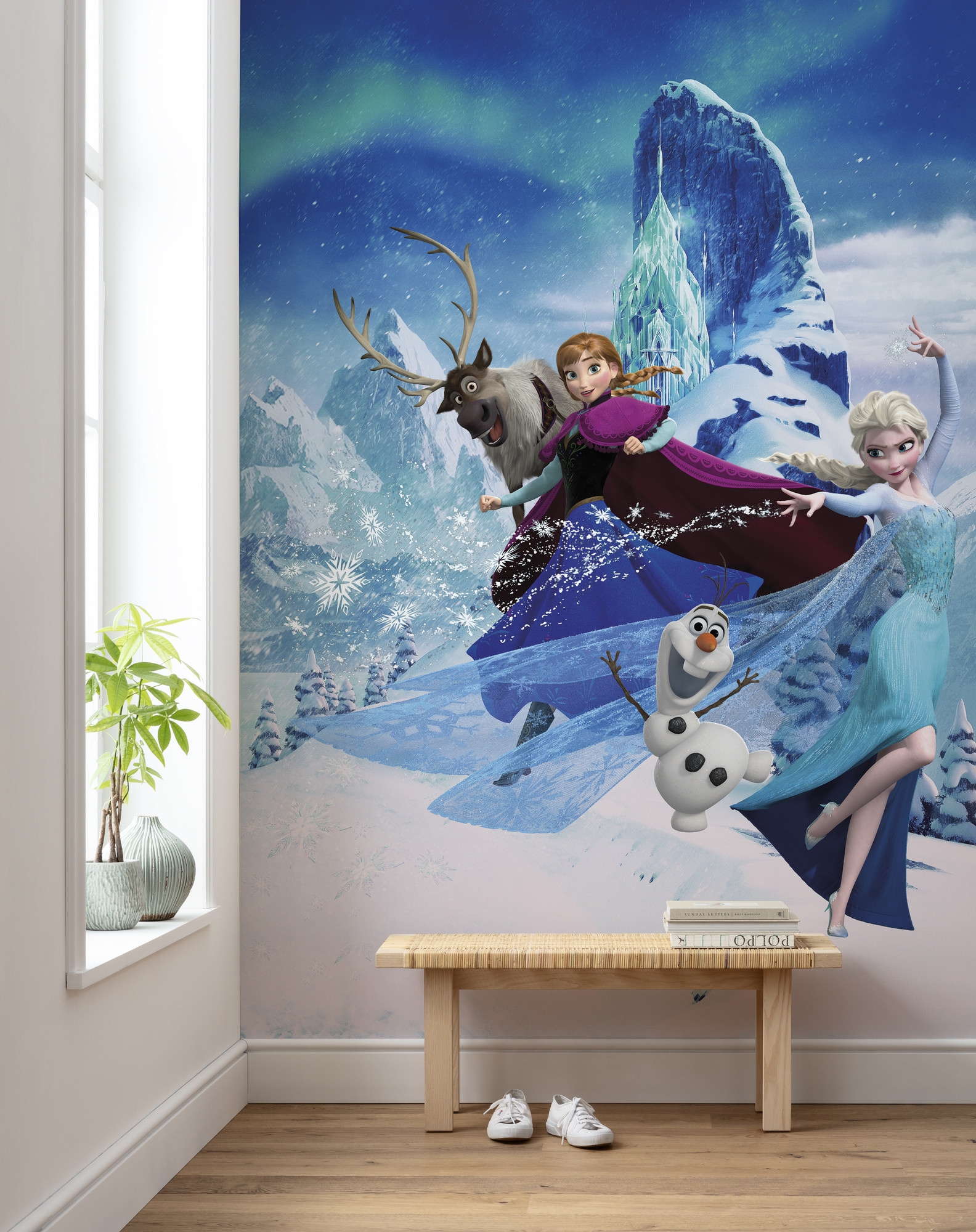 Komar Vliestapete »Frozen Elsas Magic«, 200x280 cm (Breite x Höhe)