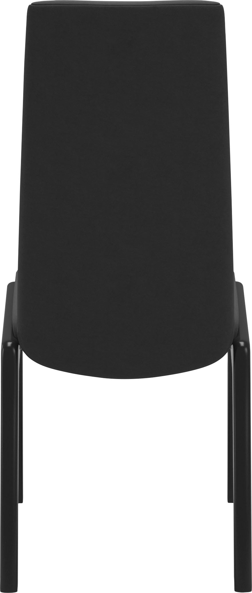 Stressless® Polsterstuhl »Laurel«, Microfaser DINAMICA, Low Back, Größe L, mit abgerundeten Beinen in Schwarz
