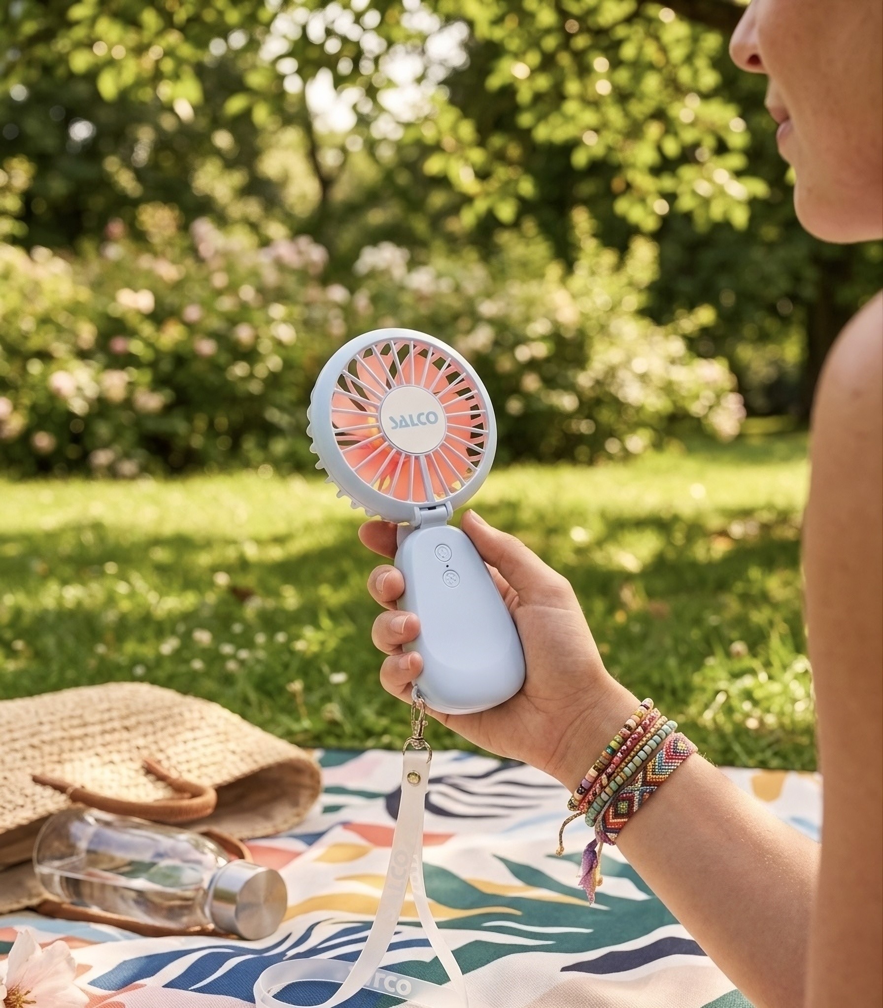 SALCO Mini USB-Ventilator »SMF-20bl«