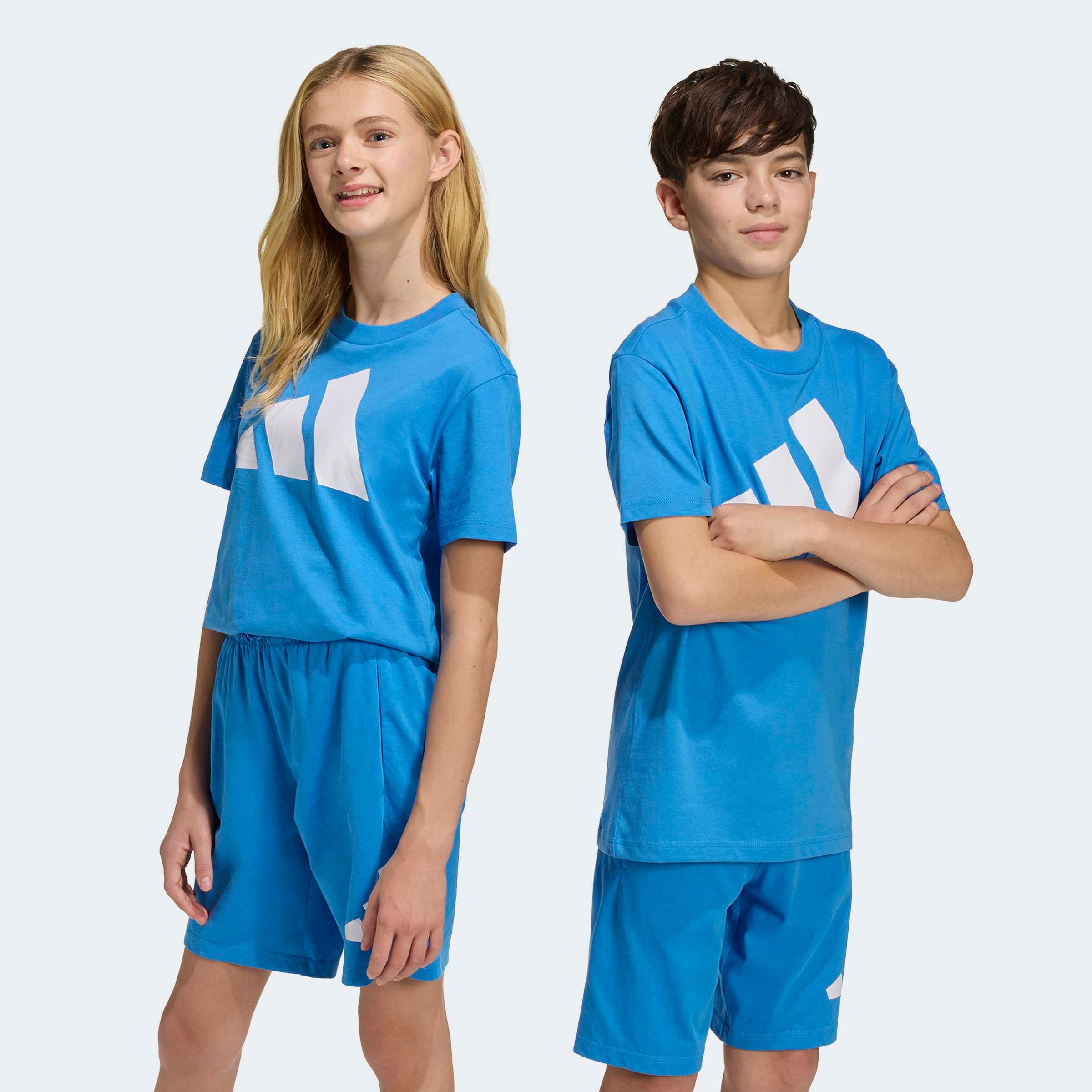adidas Sportswear T-Shirt »J BL TEE 160« für Kinder und Teens, mit Rundhalsausschnitt, aus 100 % Baumwolle