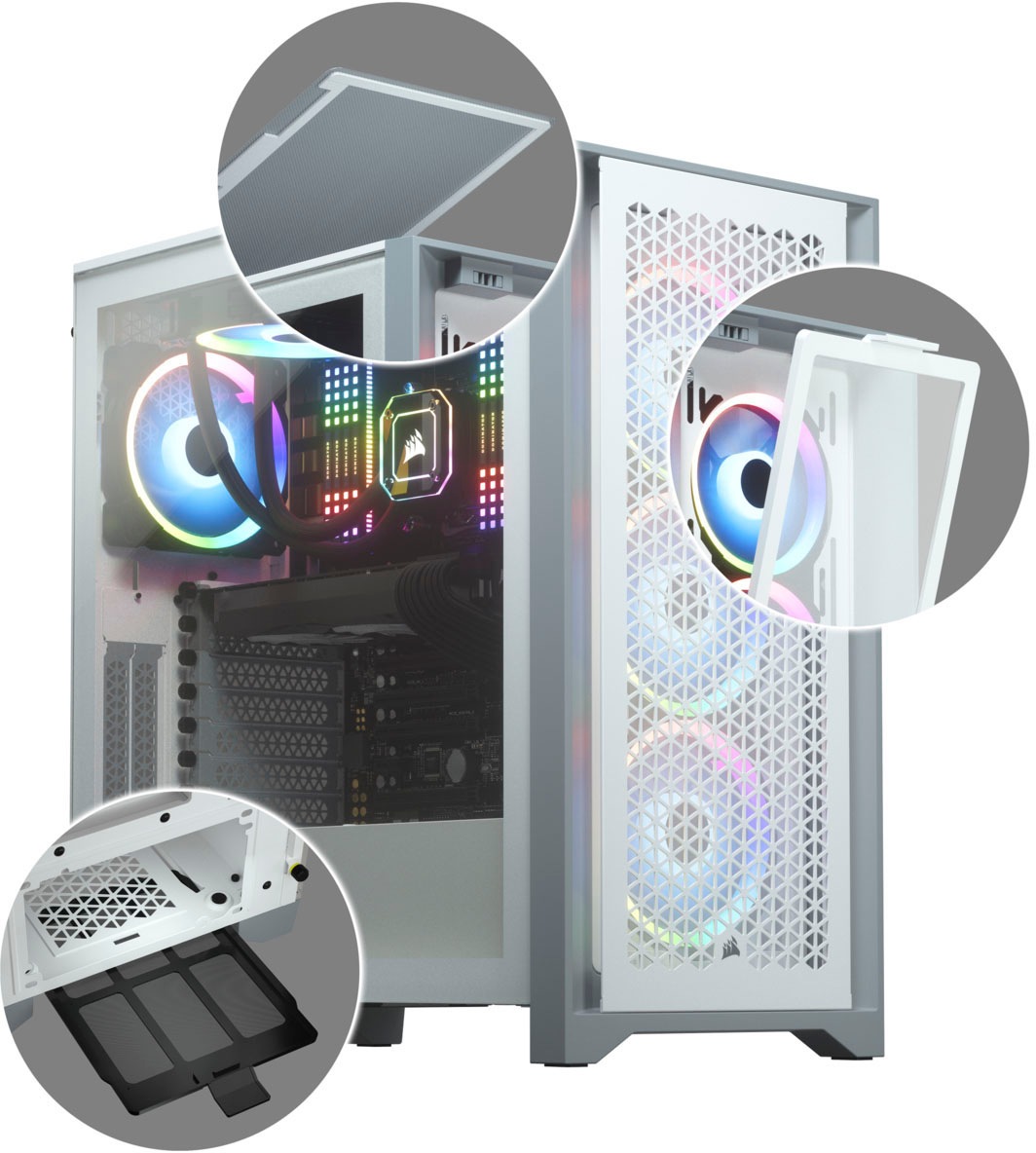Corsair PC-Gehäuse »4000D Airflow Midi Tower«