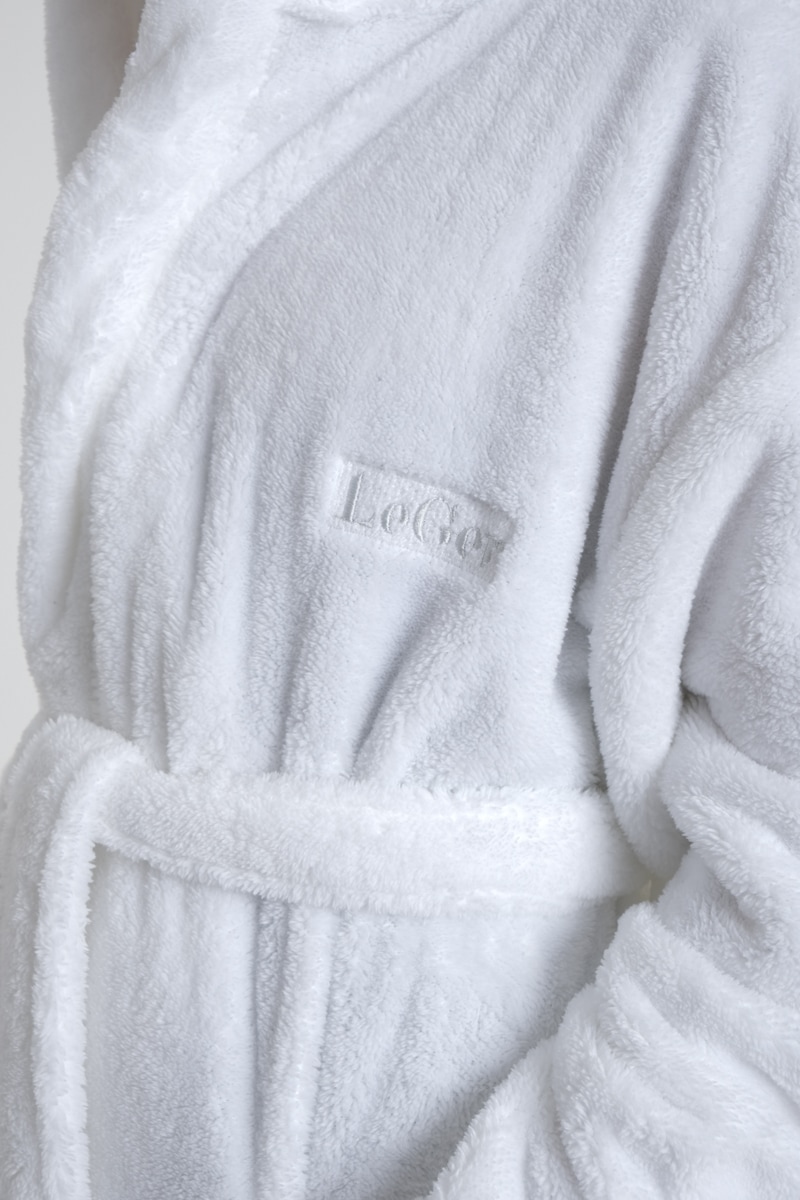LeGer Home by Lena Gercke Unisex-Bademantel »Lovina«, (1 St.), kuschelig weicher Fleece, für Damen und Herren, XS-3XL