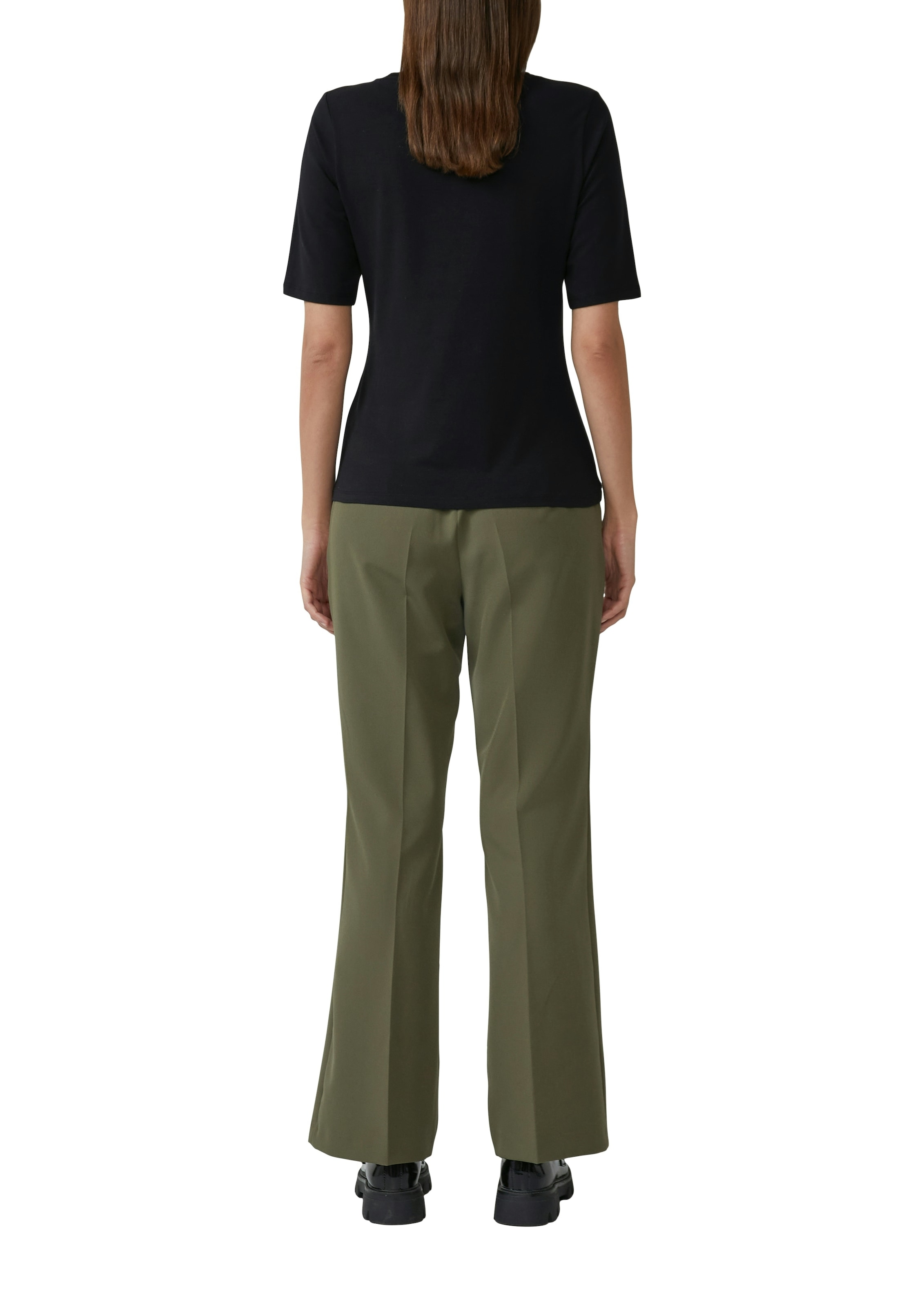 s.Oliver BLACK LABEL T-Shirt mit Satindetail