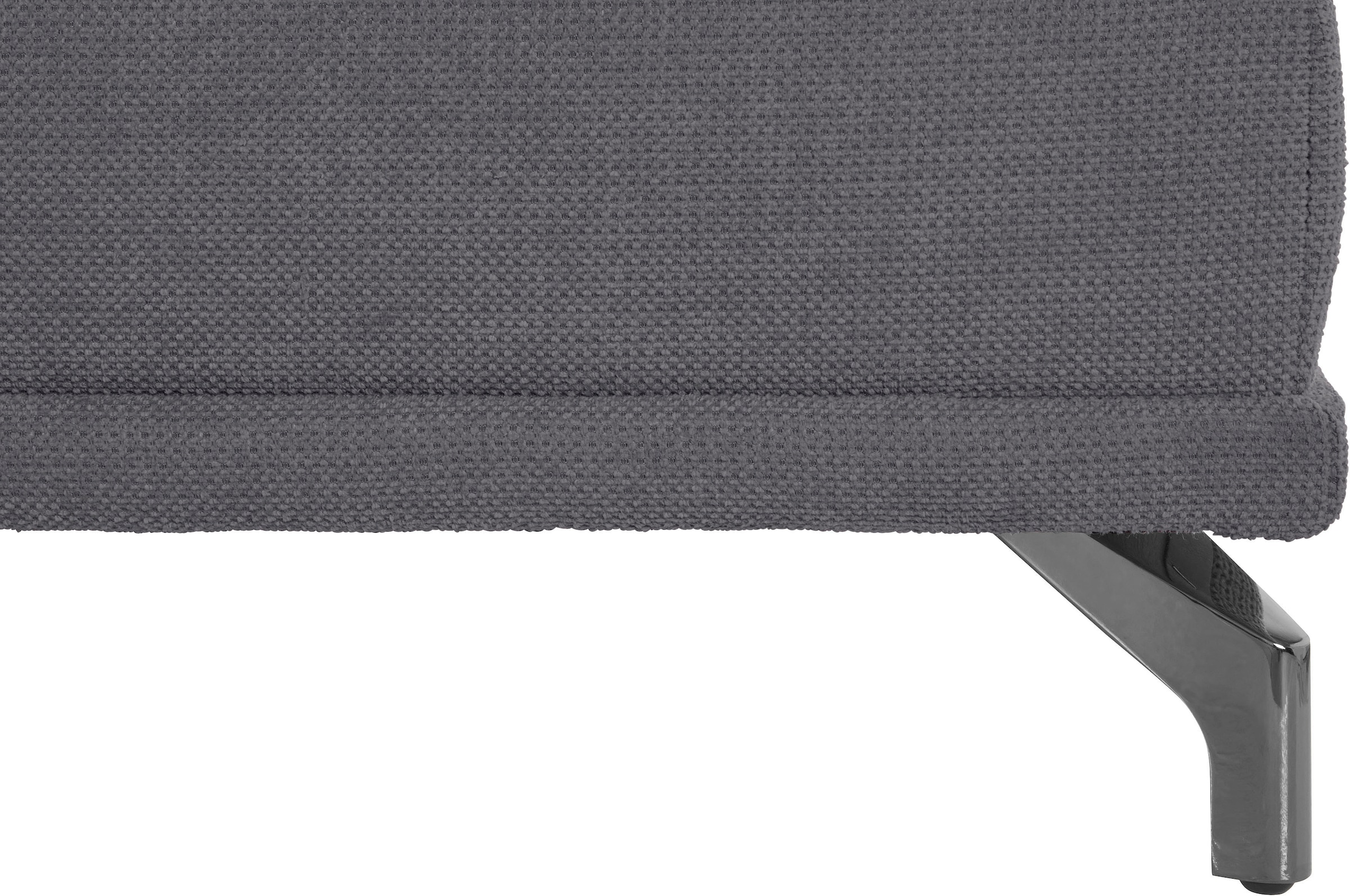 Places of Style Wohnlandschaft »Costello U-Form, mit Sitztiefenverstellung, Armteilverstellung und«, 3 Nierenkissen, optional Bettfunktion und Bettkasten