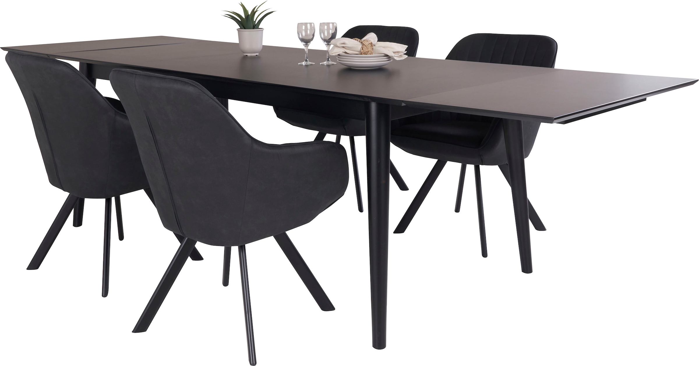 5 ausziehbarem (Set, Tisch Essgruppe mit »Odense«, auf Raten kaufen tlg.), Homexperts