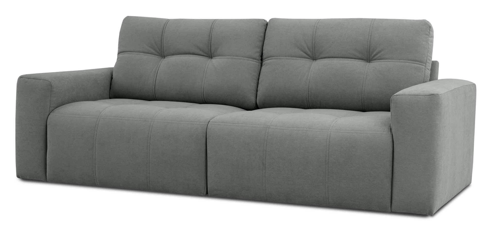 Home affaire 3-Sitzer »Turnon, Lounge-sofa, Breite 220 cm«, Chenille, mit Knopf- und Doppelsteppung, elegantes Aussehen
