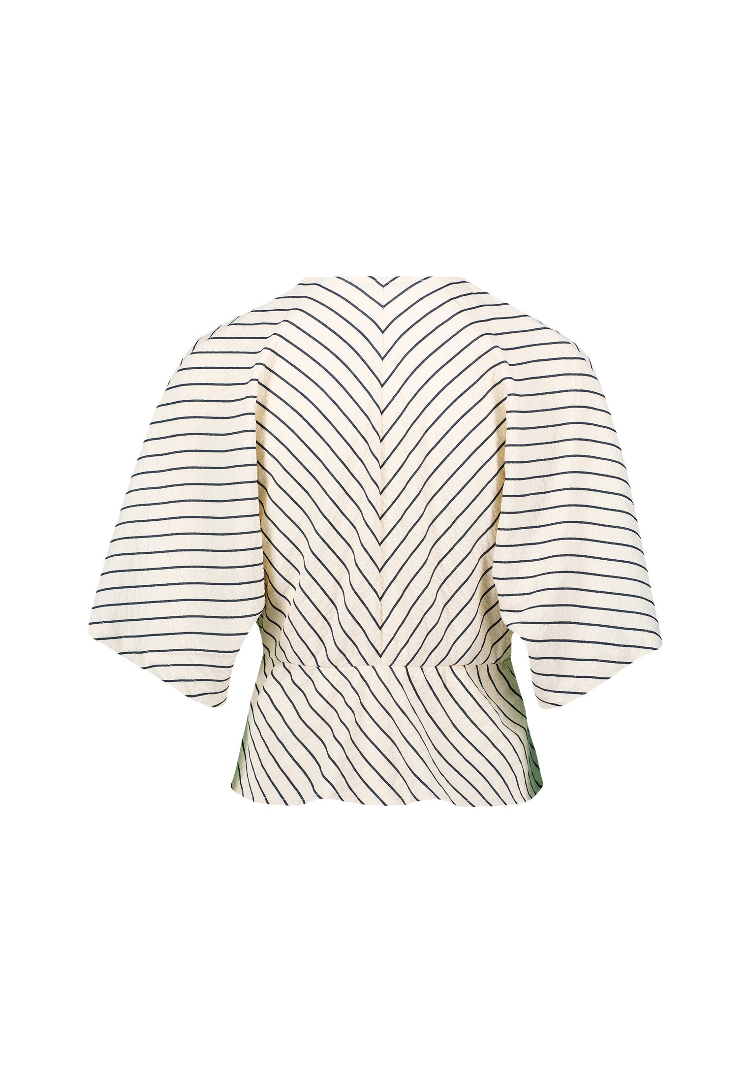 Zero Klassische Bluse »Bluse gestreift mit Fledermausärmeln«