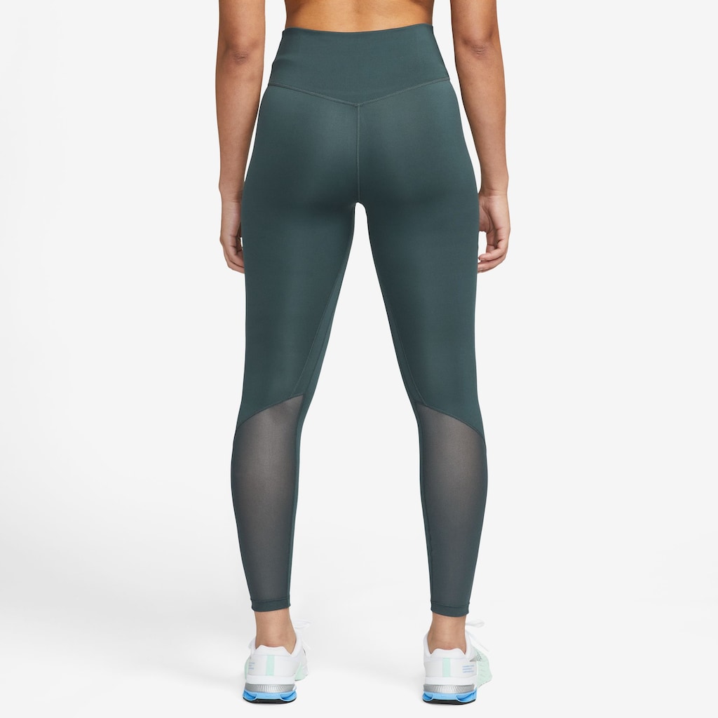 Nike Trainingstights »ONE WOMEN'S MID-RISE / MESH-PANELED LEGGINGS«
