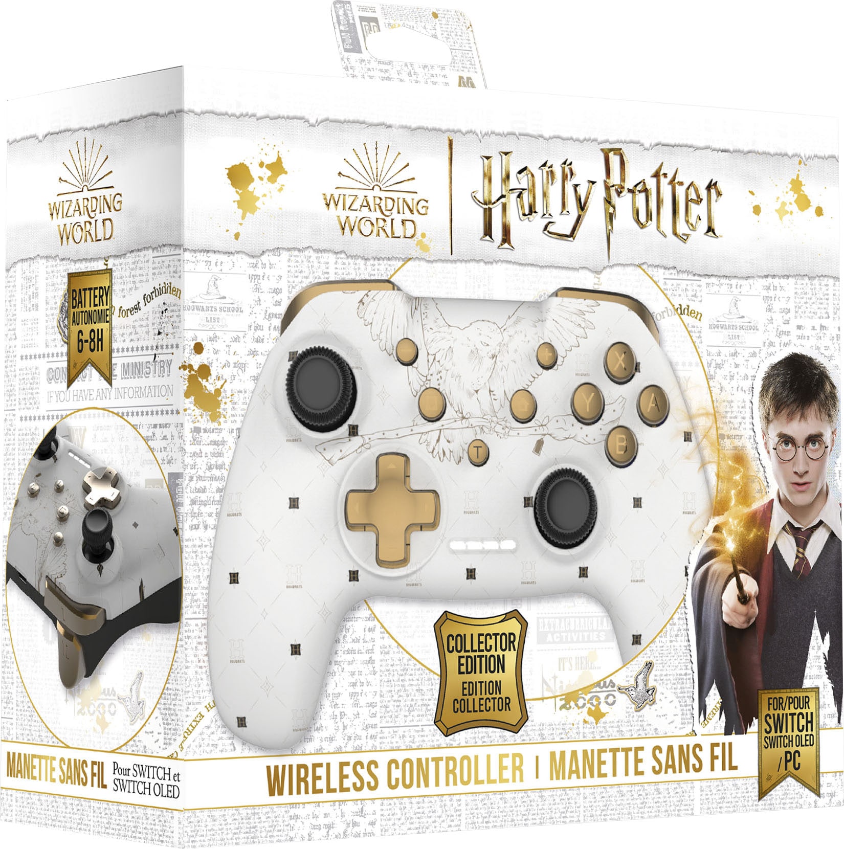 Freaks and Geeks Nintendo-Controller »Harry Potter Hedwig Wireless«