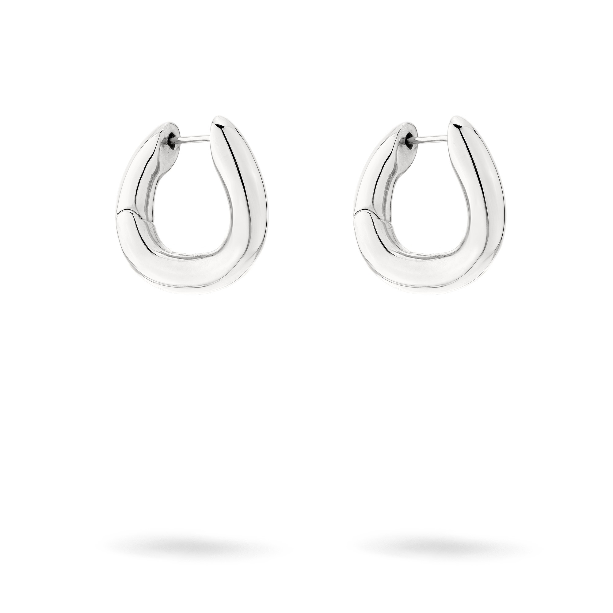 Liebeskind Berlin Paar Creolen »Schmuck Geschenk Edelstahl Ohrringe The Organic« Einhänger abnehmbar