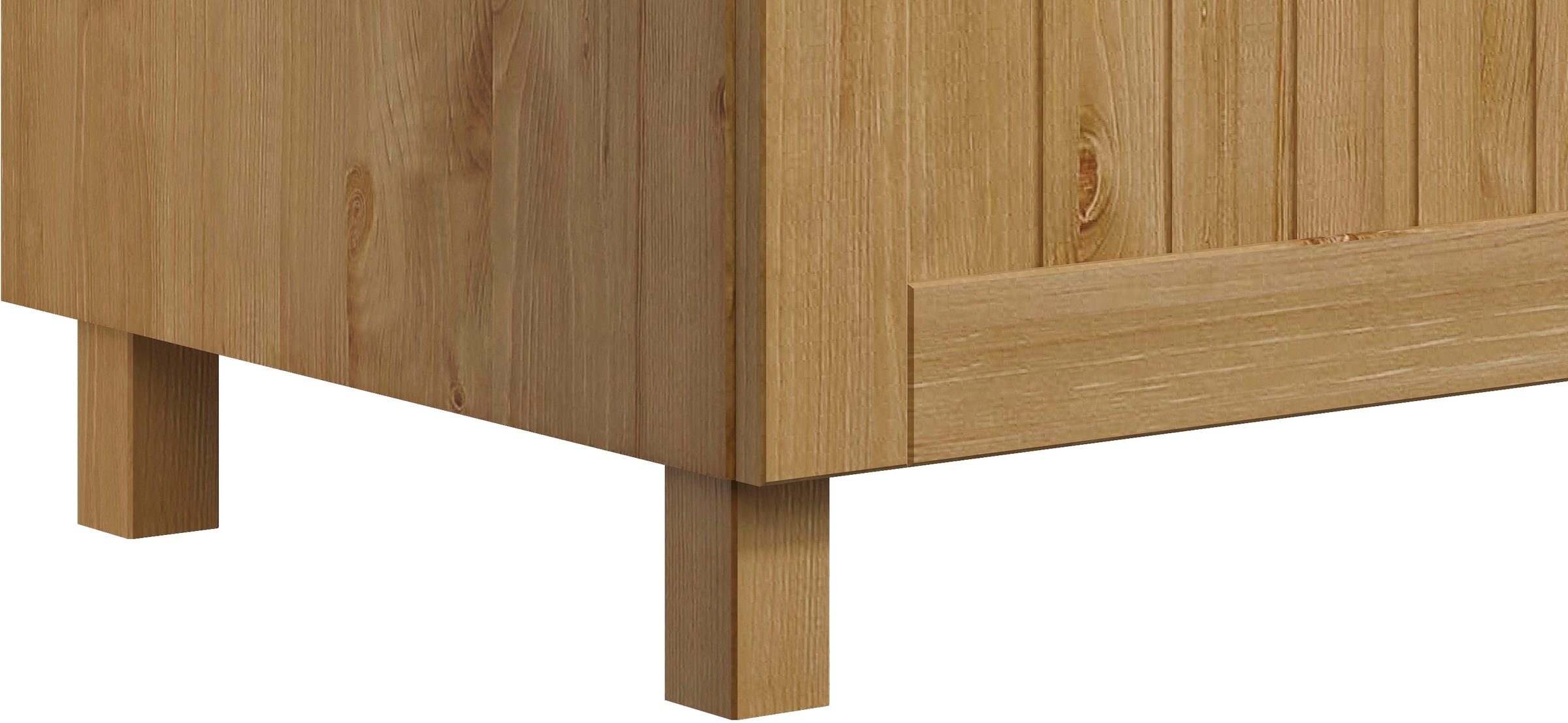 OTTO home Garderobenschrank »Juventus« 1 Stk. tlg. aus massiver Kiefer, Breite  67cm, mit Kleiderstange