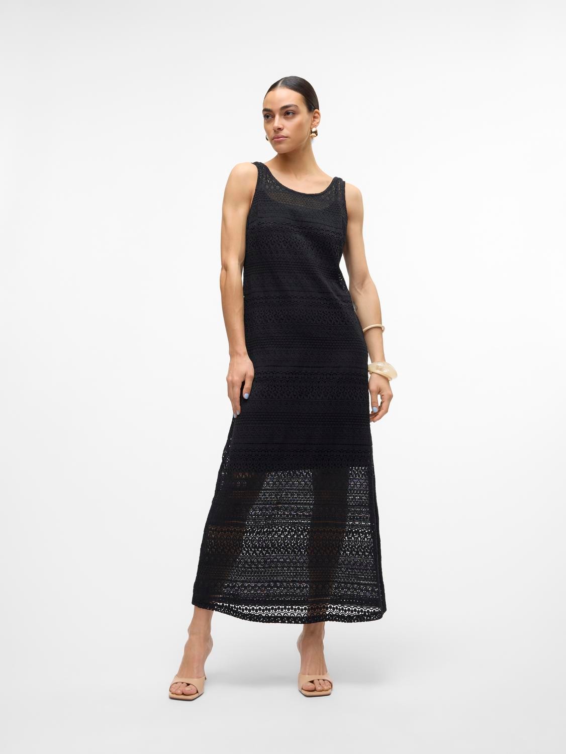 Vero Moda Spitzenkleid »VMHONEY LACE SL 7/8 DRESS WVN«