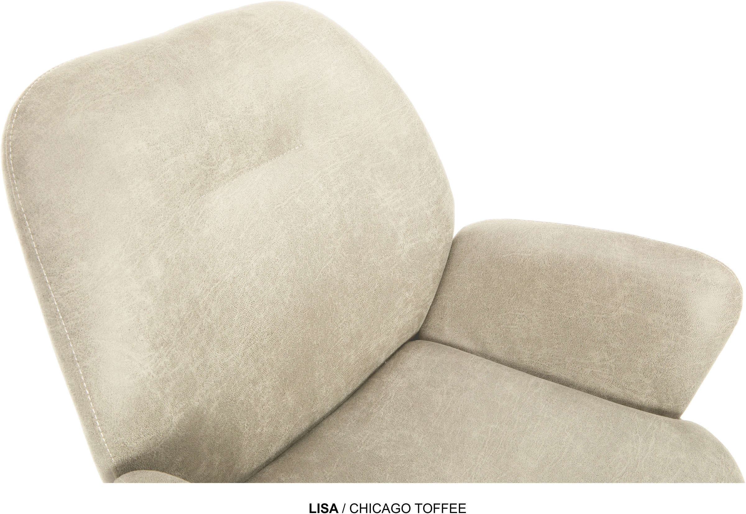 OMG Design Esszimmerstuhl »Lisa« (Set) 1 Stk.Drehstuhl mit Auto-return, Armlehnenstuhl