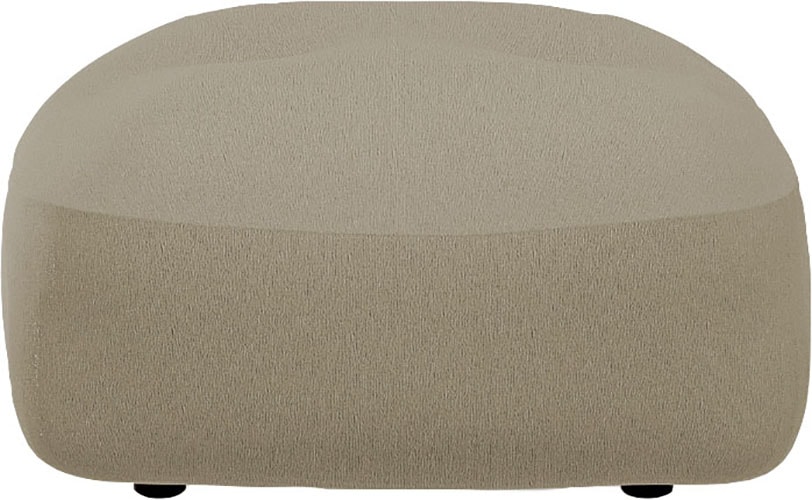 BETYPE Polsterhocker »Be Fluffy«, softer Sitzkomfort, moderner Kedernaht, hochwertiger Bezugsstoff