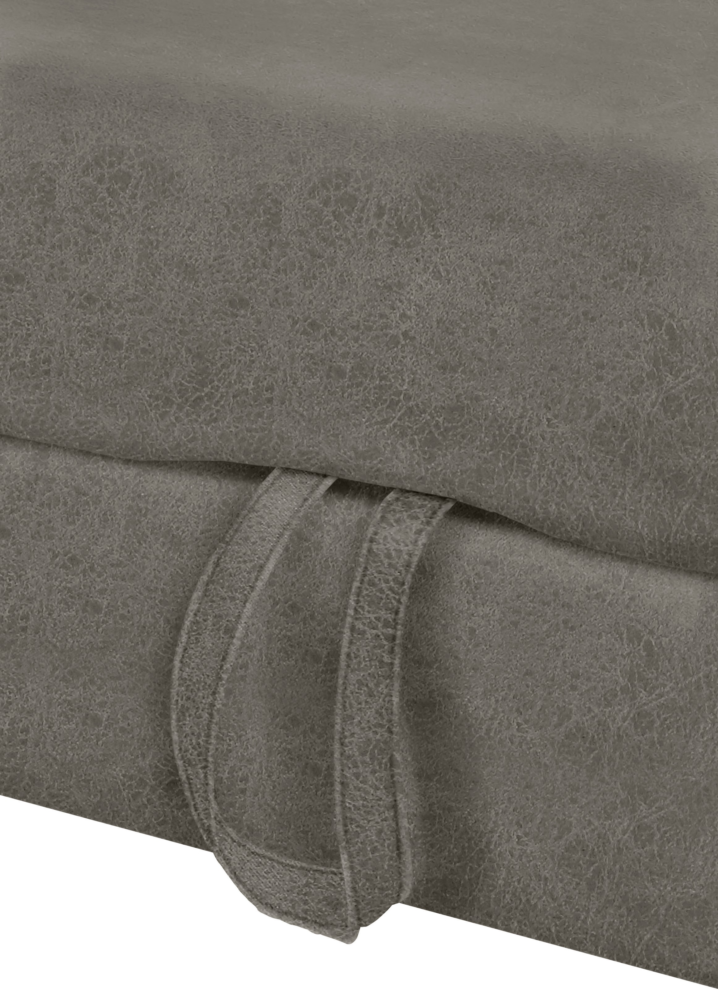 TRENDMANUFAKTUR Ecksofa »Chamber, zeitlos & elegant, bequem, L-Form«, inklusive einer Kopfstütze, wahlweise Schlaffunktion, B/T 203/245cm