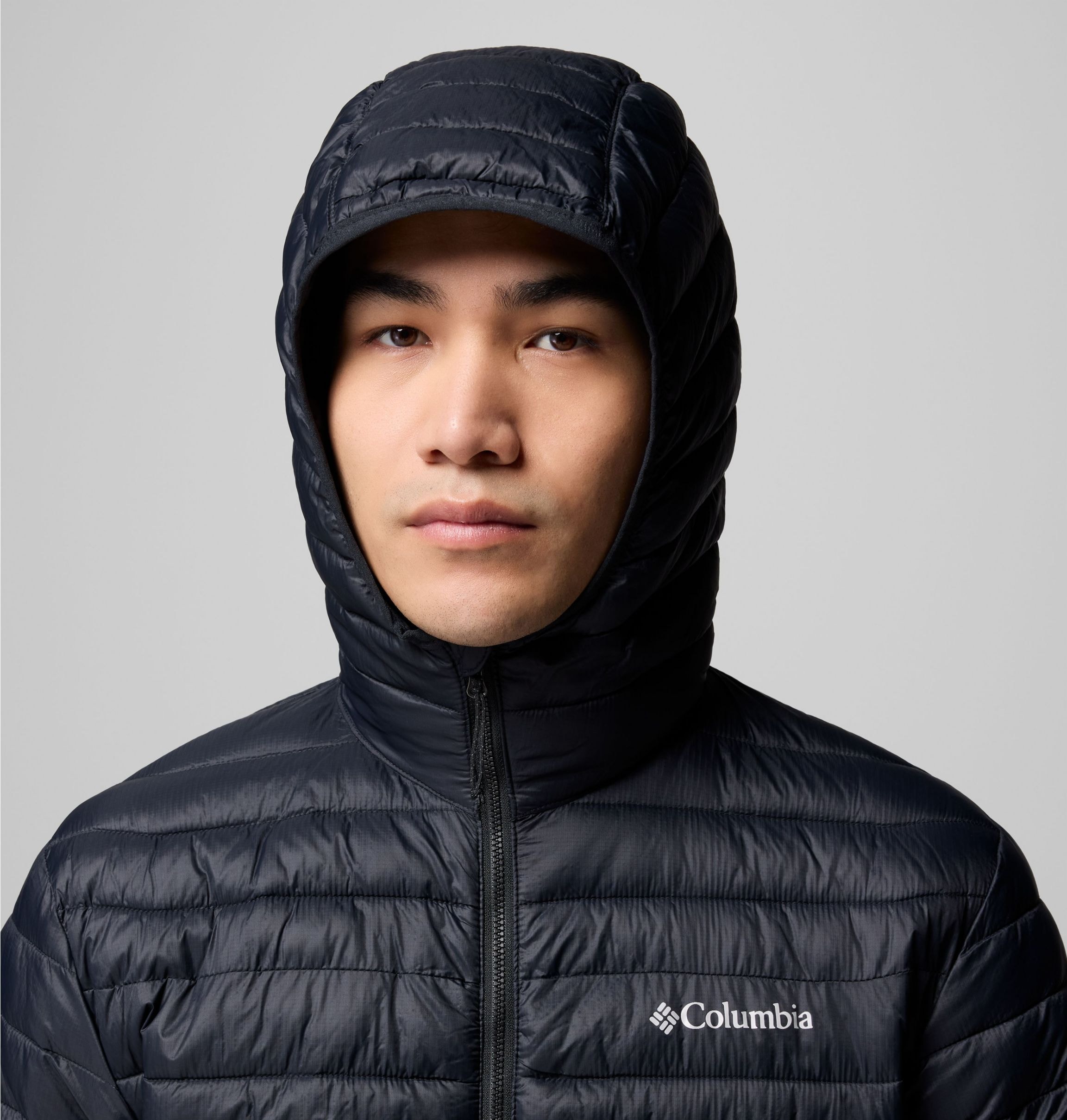 Columbia Steppjacke »POWDER PASS HOODED JACKET«, (1 St.)