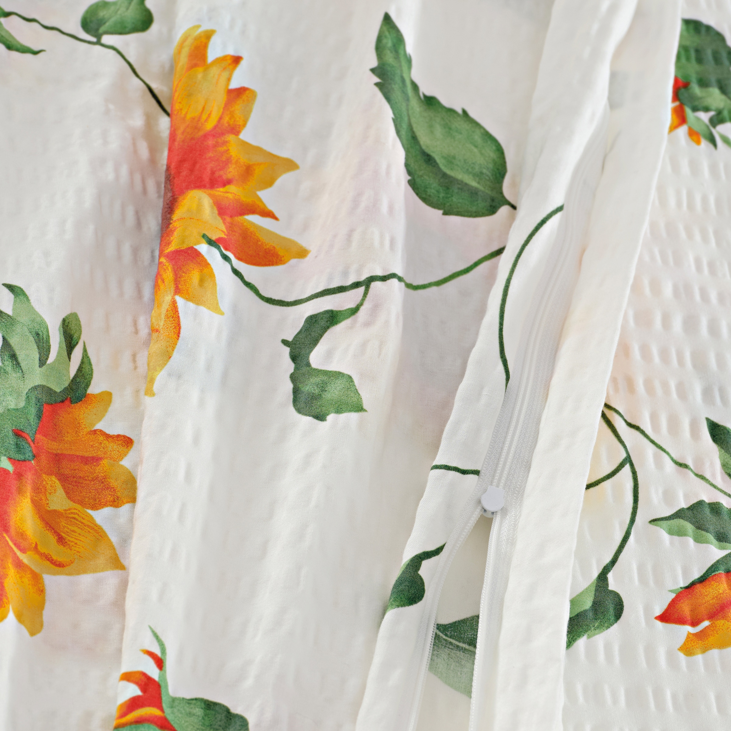 Florella Bettwäsche »Little sun Soft-Touch Seersucker,  50% Baumwolle, 50% Viskose«