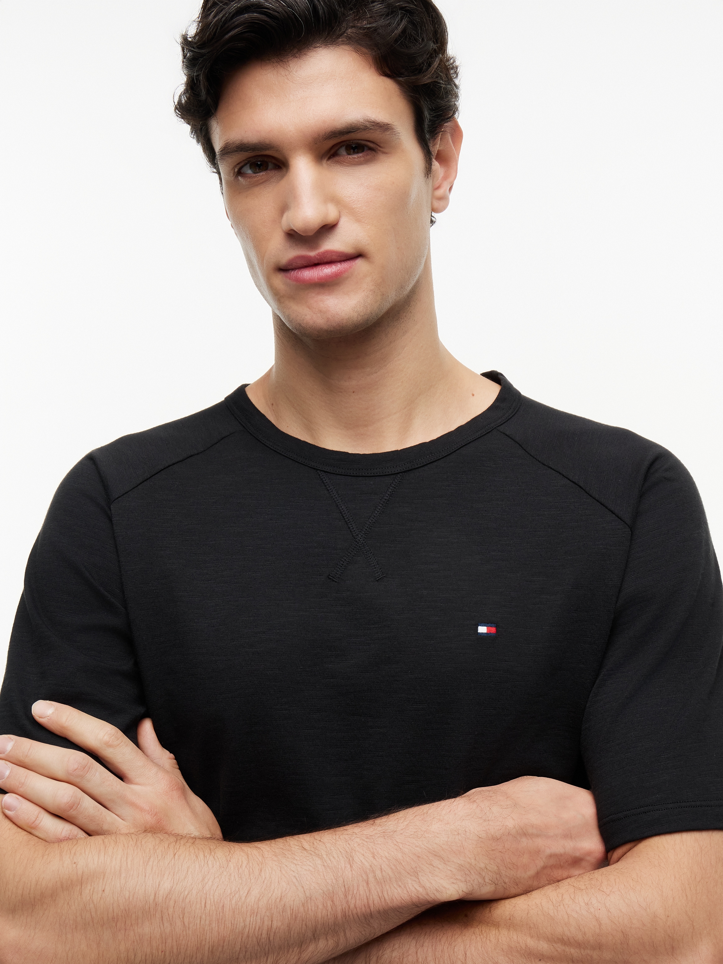 Tommy Hilfiger Underwear T-Shirt strukturiert, mit Raglanärmeln