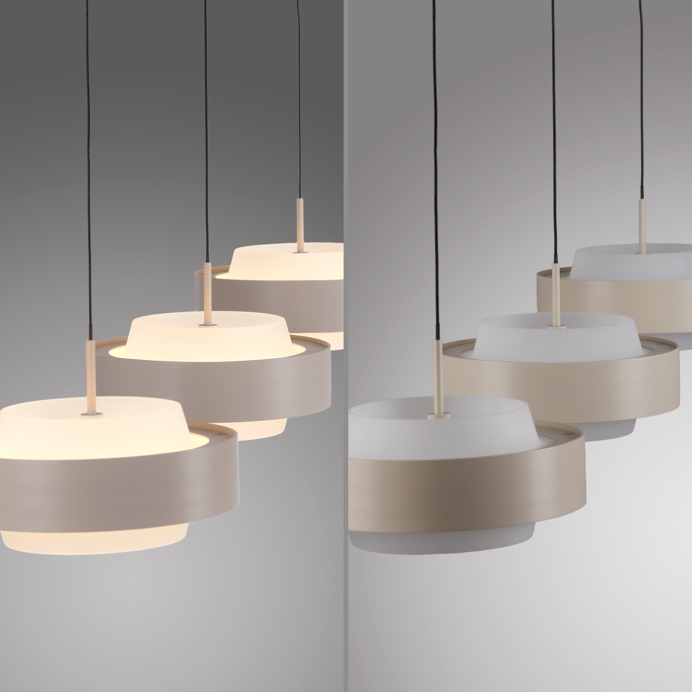 SCHÖNER WOHNEN-Kollektion LED Pendelleuchte »ELMO« LED-Board 1 Stk. Warmweiß SCHÖNER WOHNEN Kollektion, Comfort Lift, Dimmfähig per Tronicdimmer