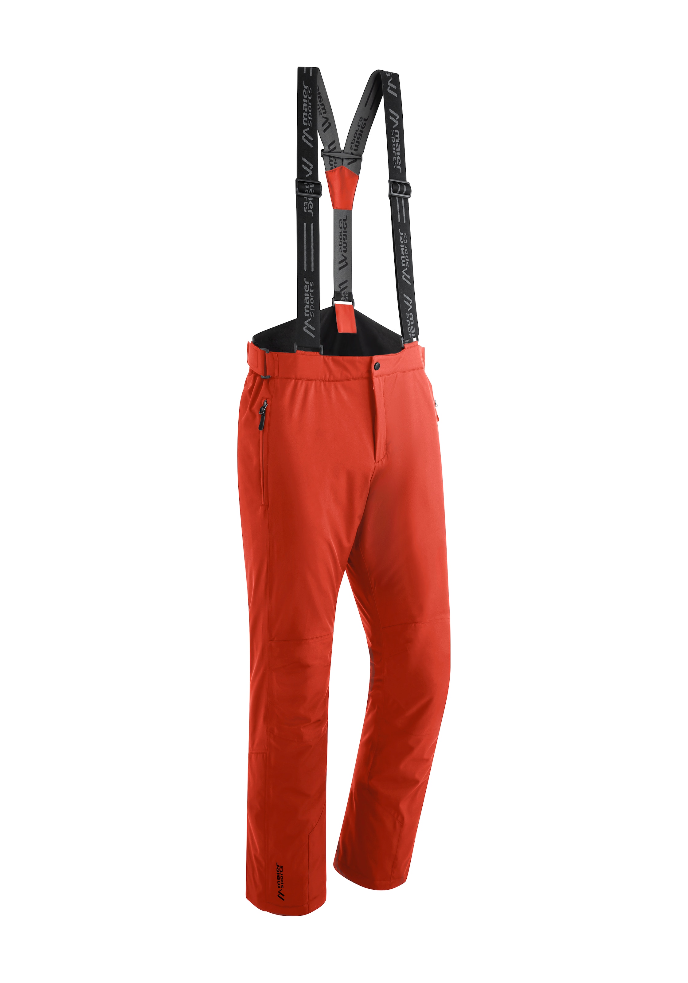 Maier Sports Skihose »Joscha Slim«, Herren Schneehose mit Hosenträgern, wind/wasserdicht, Slim Fit