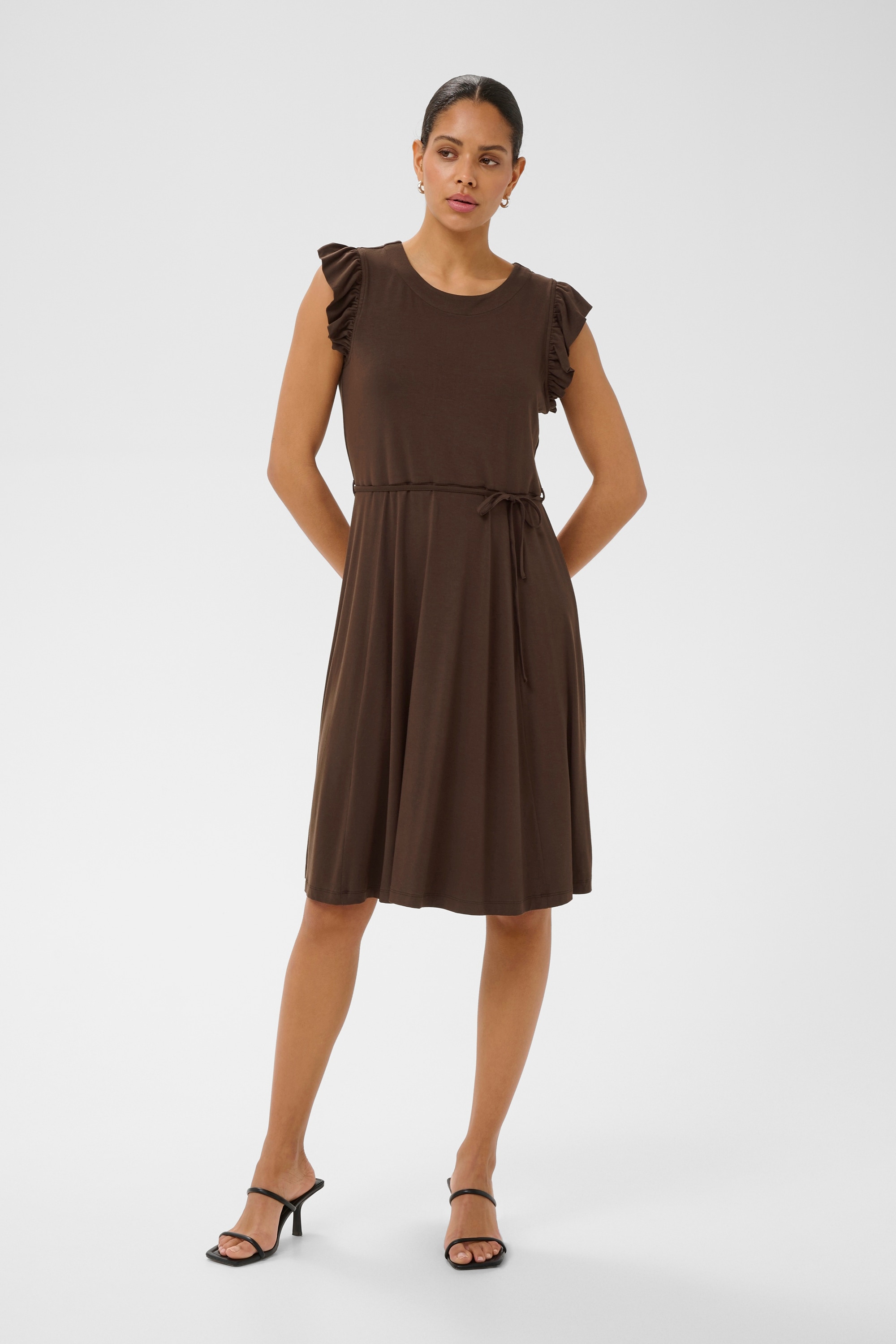 KAFFE Midikleid »Damen Kleid KAbella«