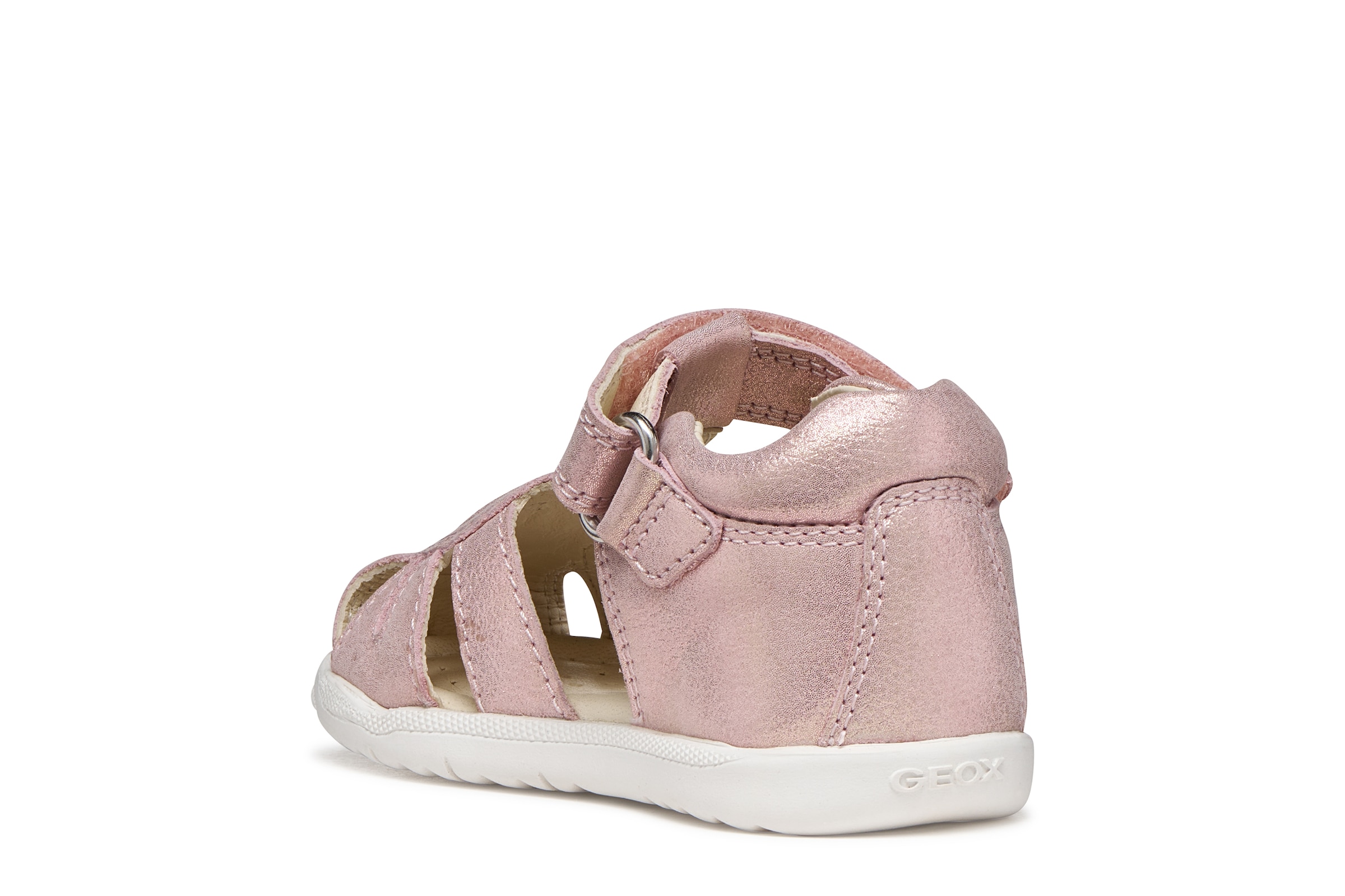 Geox Lauflernschuh »B SANDAL MACCHIA GIR«  Babyschuh mit Klettverschluss, Größenschablone zum Download