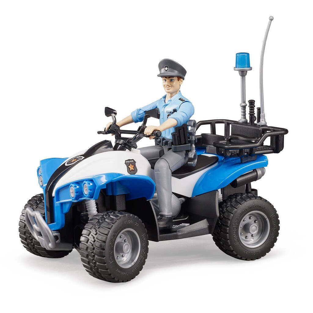 Bruder® Spielzeug-Quad »bworld Polizei-Quad«, Made in Germany