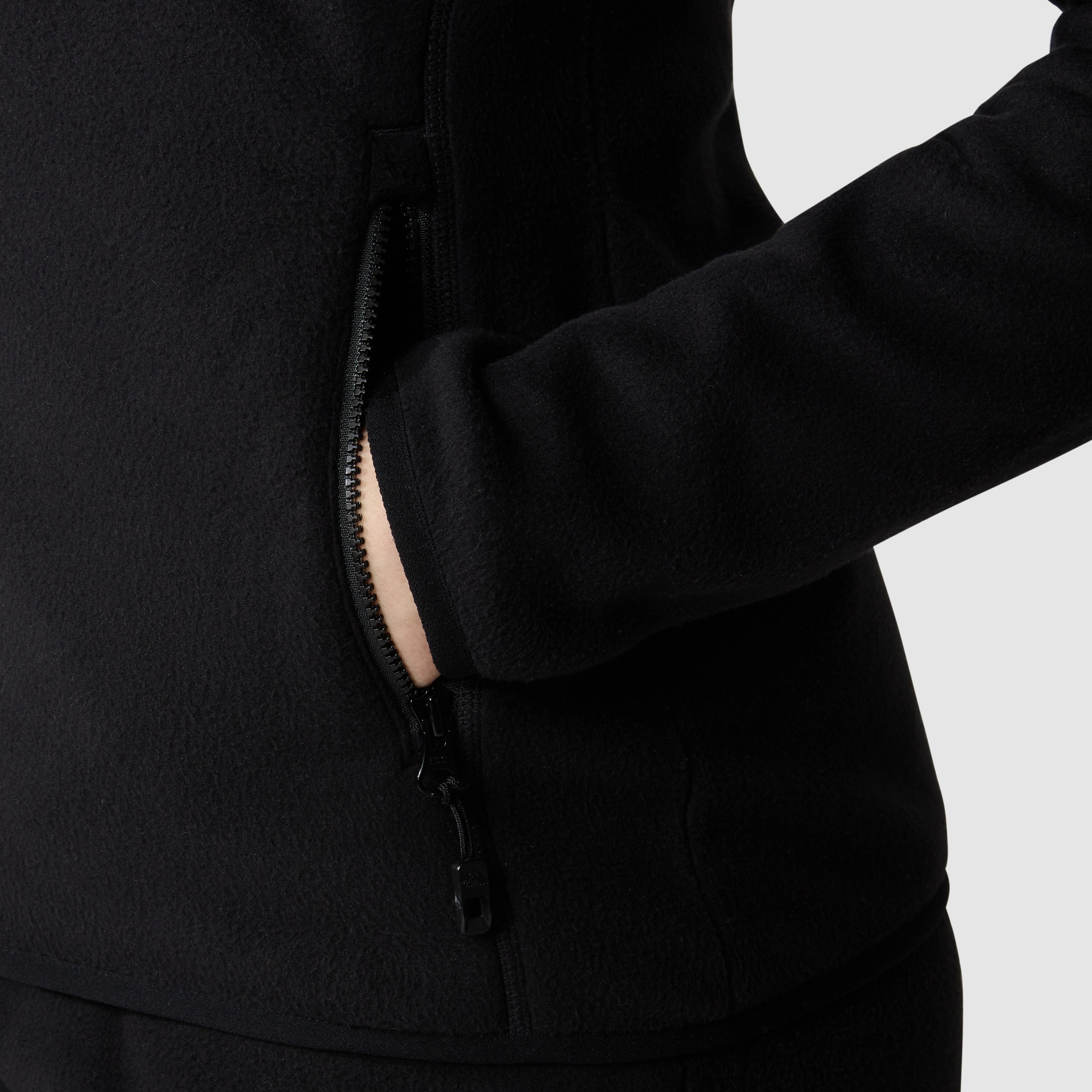 The North Face Fleecejacke »W 100 GLACIER FZ - EU«, (1 St.), mit Logostickerei