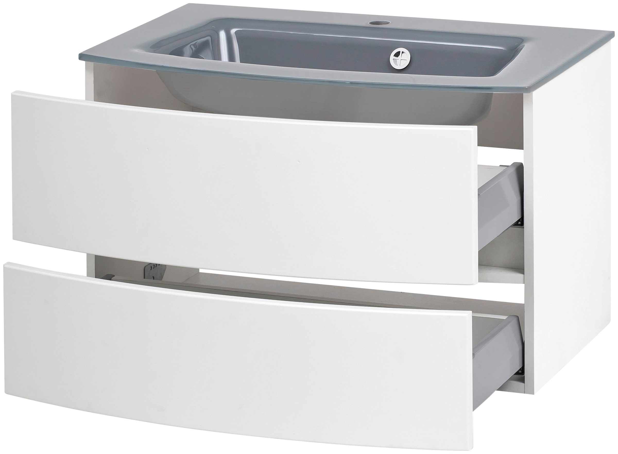 welltime Waschtisch »Kaunas«, Breite 80 cm, mit Soft-Close Funktion