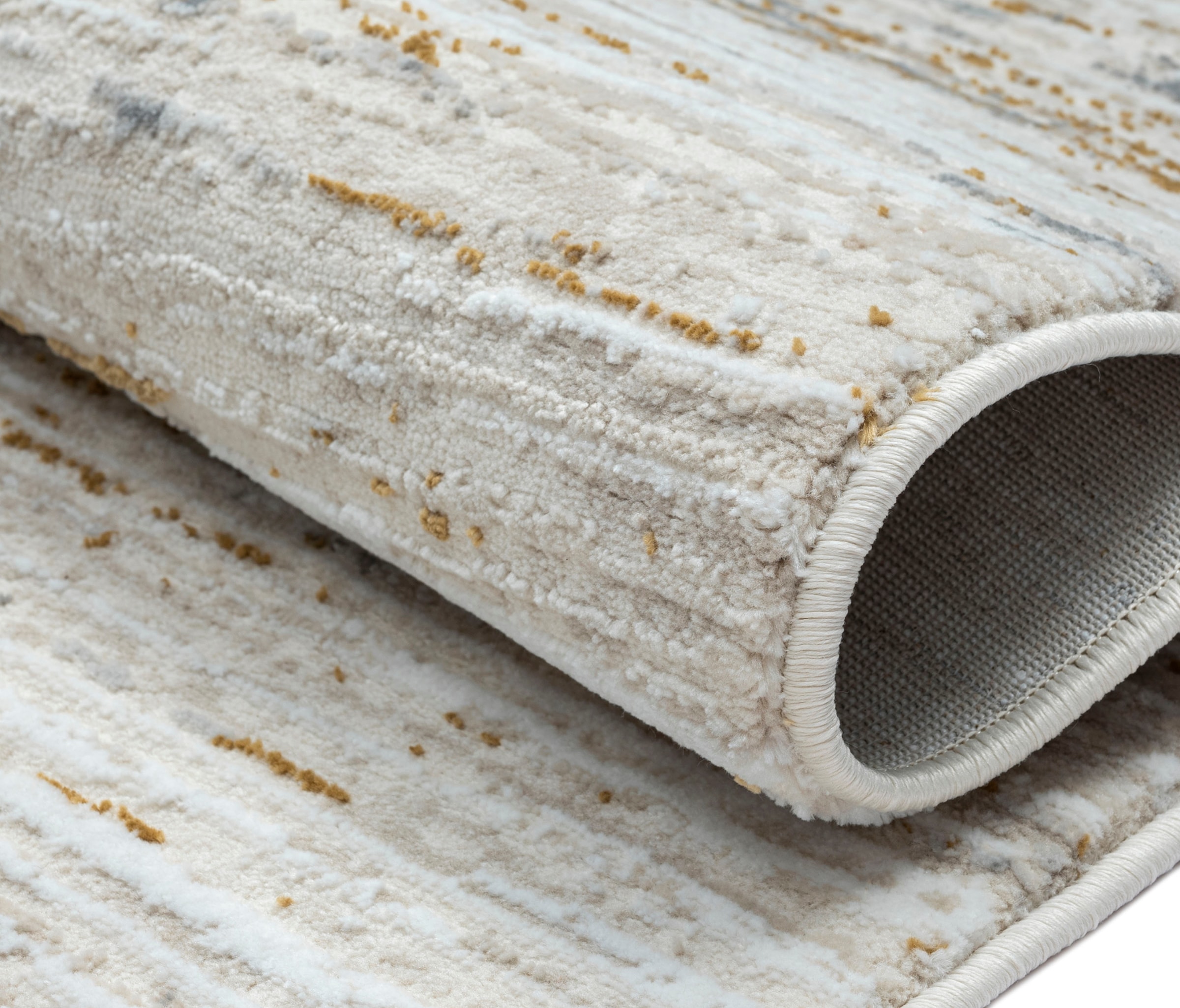 Myflair Möbel & Accessoires Teppich »My Passion« rechteckig 10 mm Höhe Kurzflor, Retro-Style, besonders weich durch Microfaser, mit Fransen