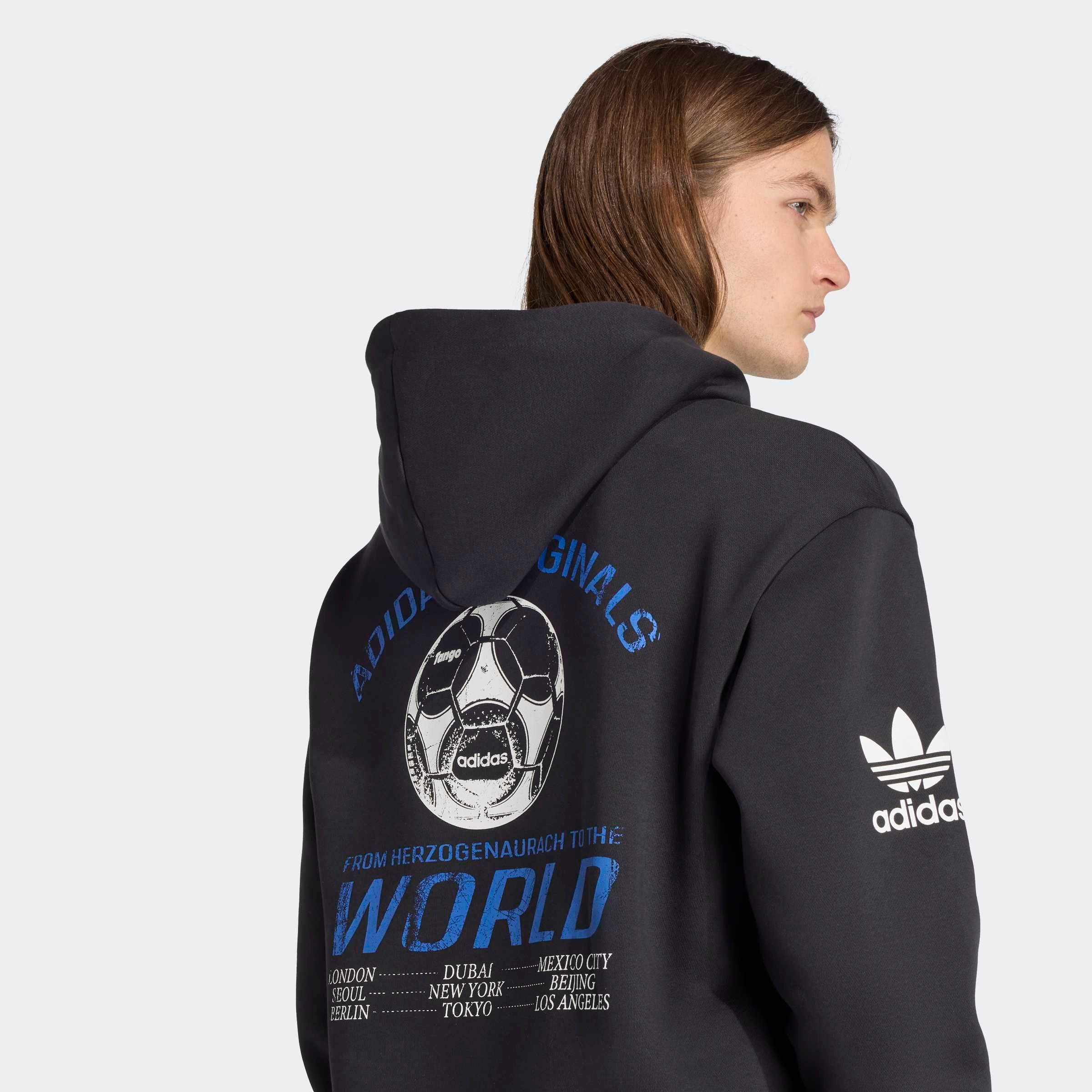 adidas Originals Langarmshirt »GRAPHIC HOODIE«, Hoodie mit Vintage-Grafiken, lockere Passform