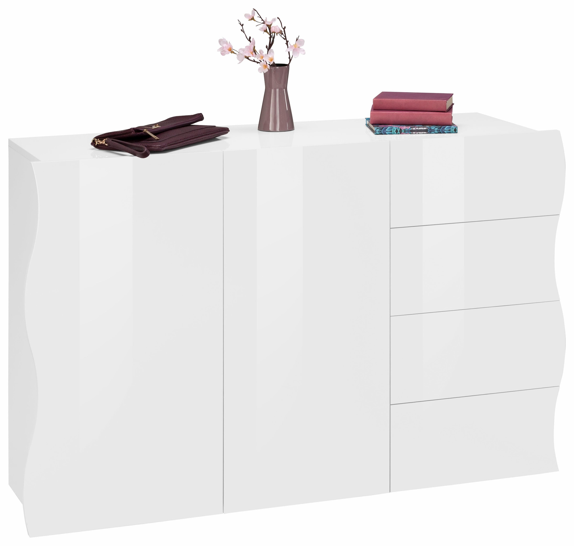 Home affaire Kommode »Onda« Breite 130 cm