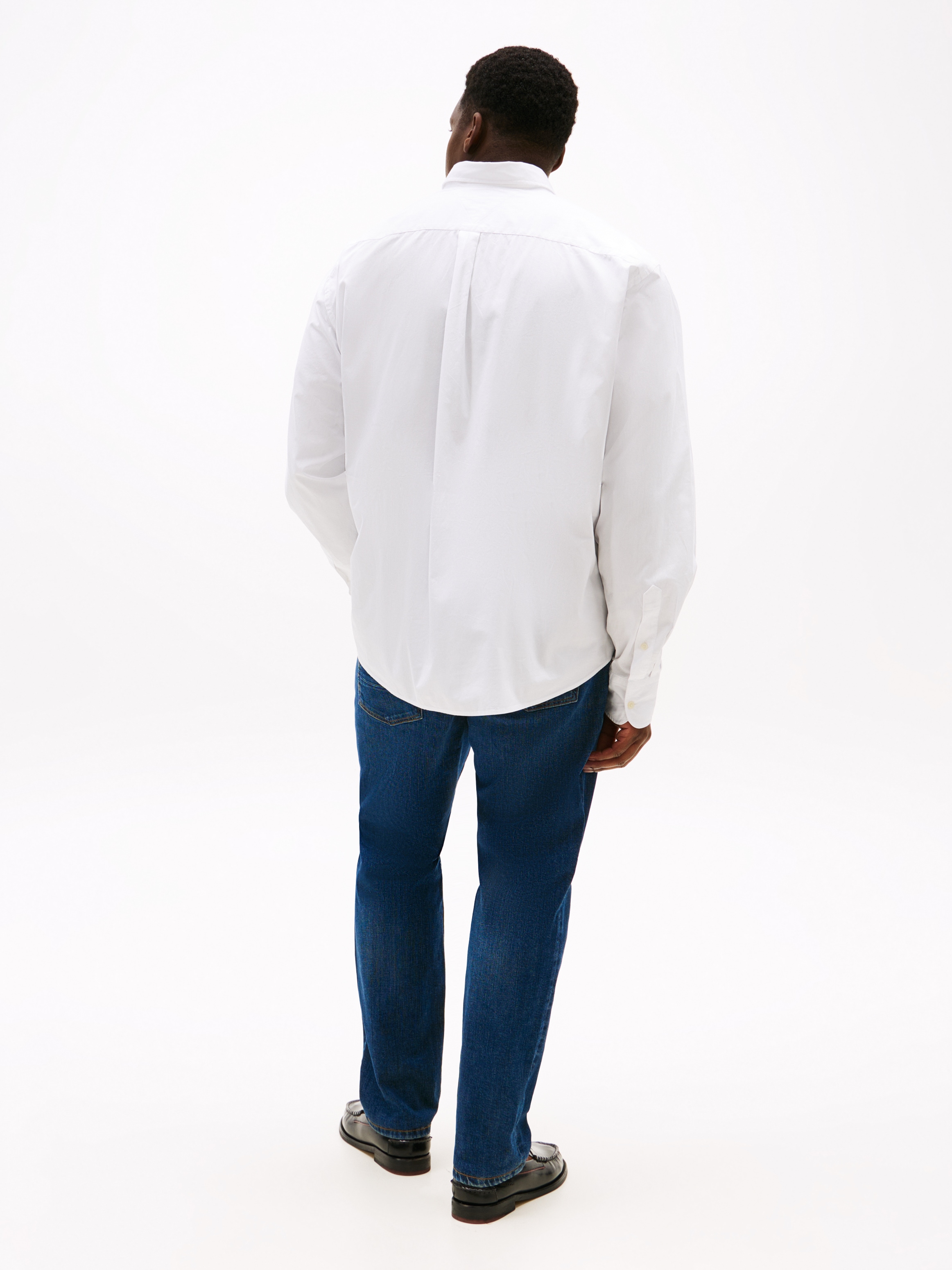 Tommy Hilfiger Big & Tall Langarmhemd »BT-FLEX POPLIN SOLID RF SHIRT-B«, Große Größen
