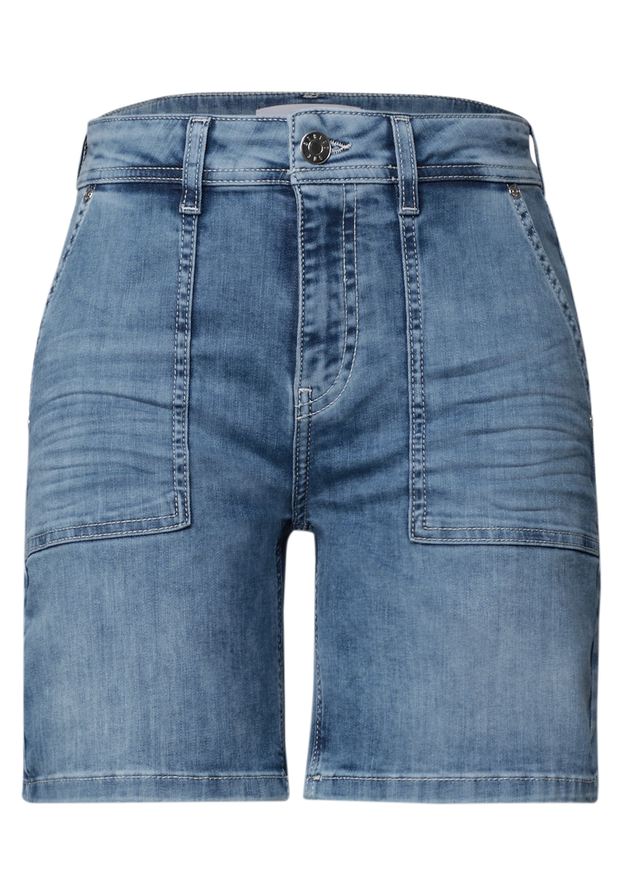 STREET ONE Shorts  Sommer-Jeans-Shorts mit Stretch