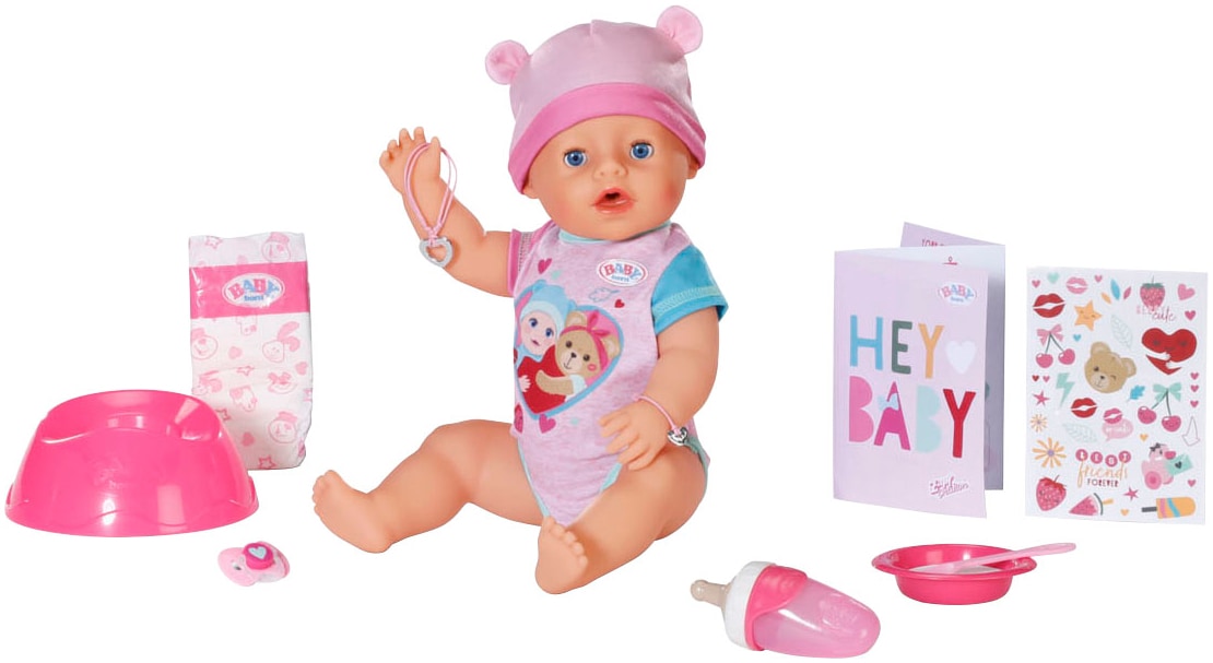 Babypuppe »Emma, 43 cm«, (Set, 11 tlg.)