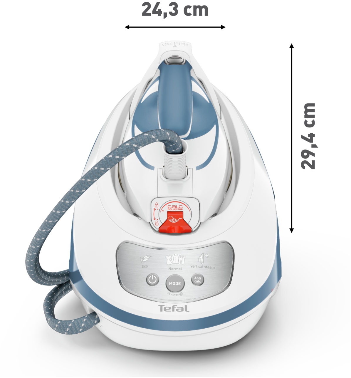 Tefal Dampfbügelstation »Express Protect« 7,5 Bar, Dampfstoß: 520 g/Min., Dauerdampfmenge: 130 g/Min., SV9202