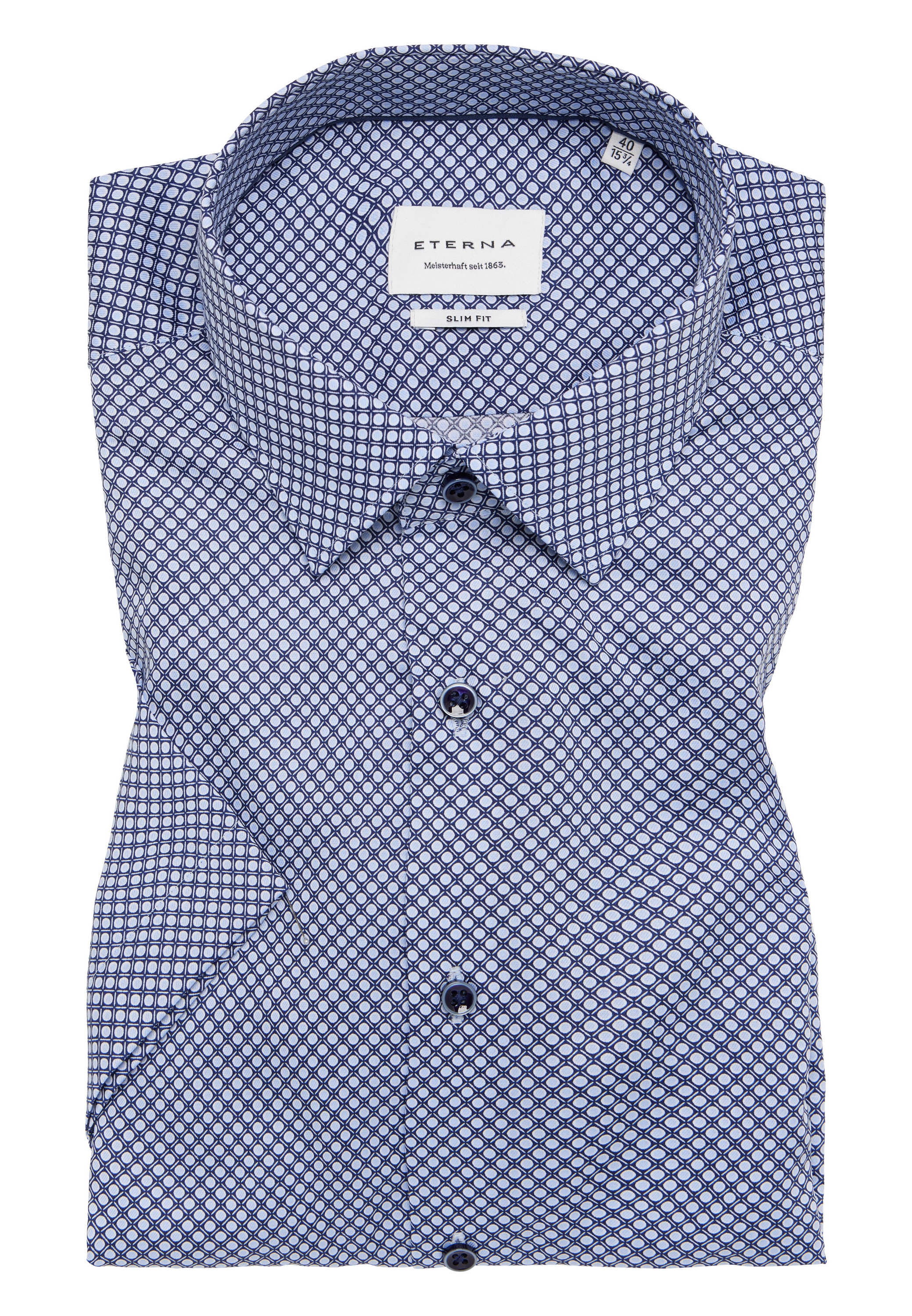 Eterna Kurzarmhemd »SLIM FIT«, NON IRON (bügelfrei)